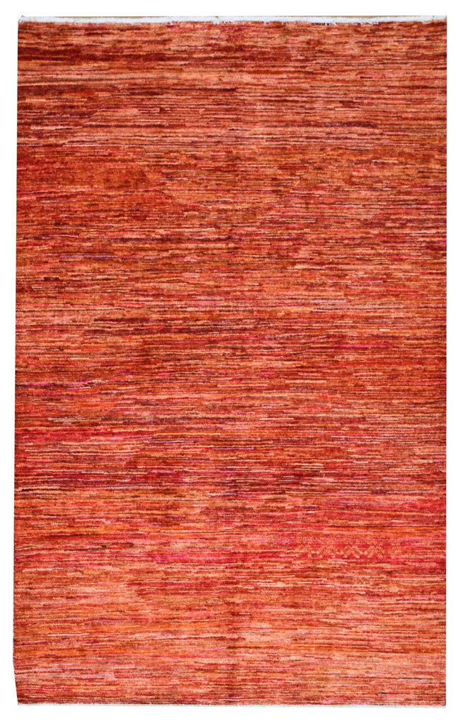 Handmade Afghan Gabbeh Rug | 176 x 123 cm | 5'7" x 4' - Najaf Rugs & Textile