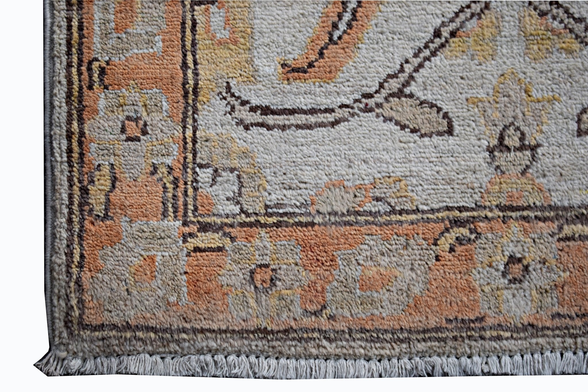 Handmade Mini Afghan Chobi Rug | 93 x 61 cm | 3'1" x 2' - Najaf Rugs & Textile