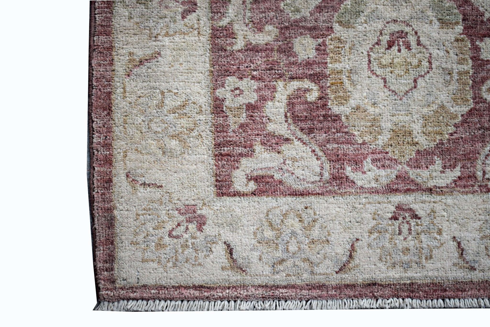 Handmade Mini Afghan Chobi Rug | 94 x 67 cm | 3'1" x 2'3" - Najaf Rugs & Textile