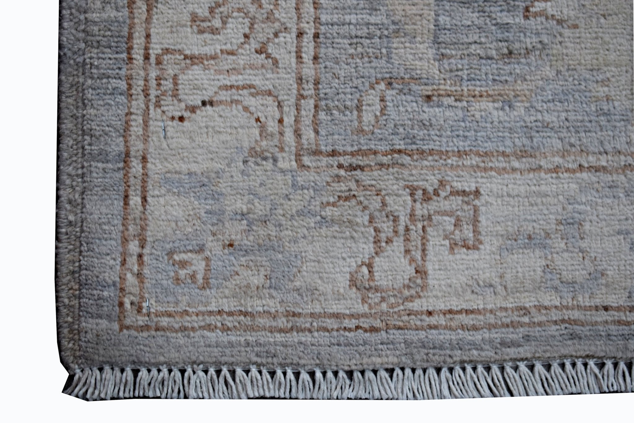 Handmade Mini Afghan Chobi Rug | 96 x 65 cm | 3'2" x 2'2" - Najaf Rugs & Textile