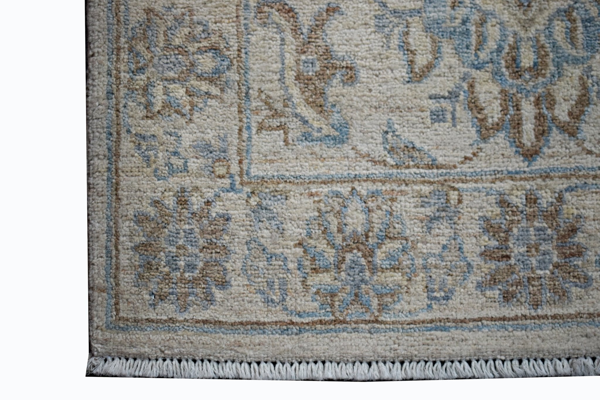 Handmade Mini Afghan Chobi Rug | 98 x 63 cm | 3'3" x 2'1" - Najaf Rugs & Textile