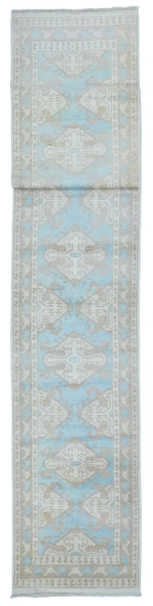 Handmade Turkish Uşak Hallway Runner | 520 x 83 cm | 17' x 2'6" - Najaf Rugs