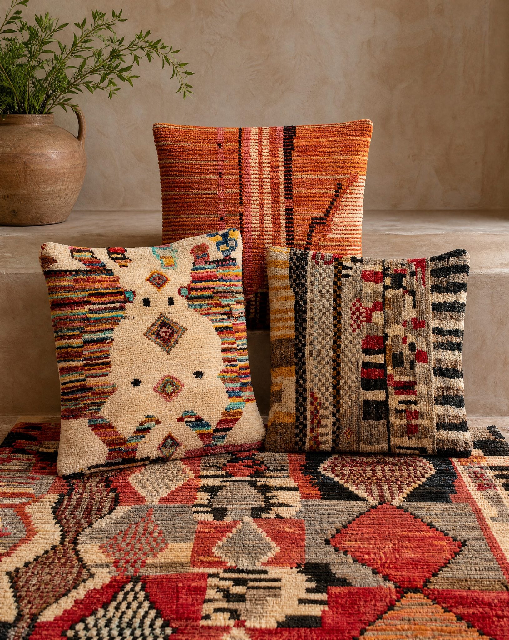 Afghan Kohi Cushion