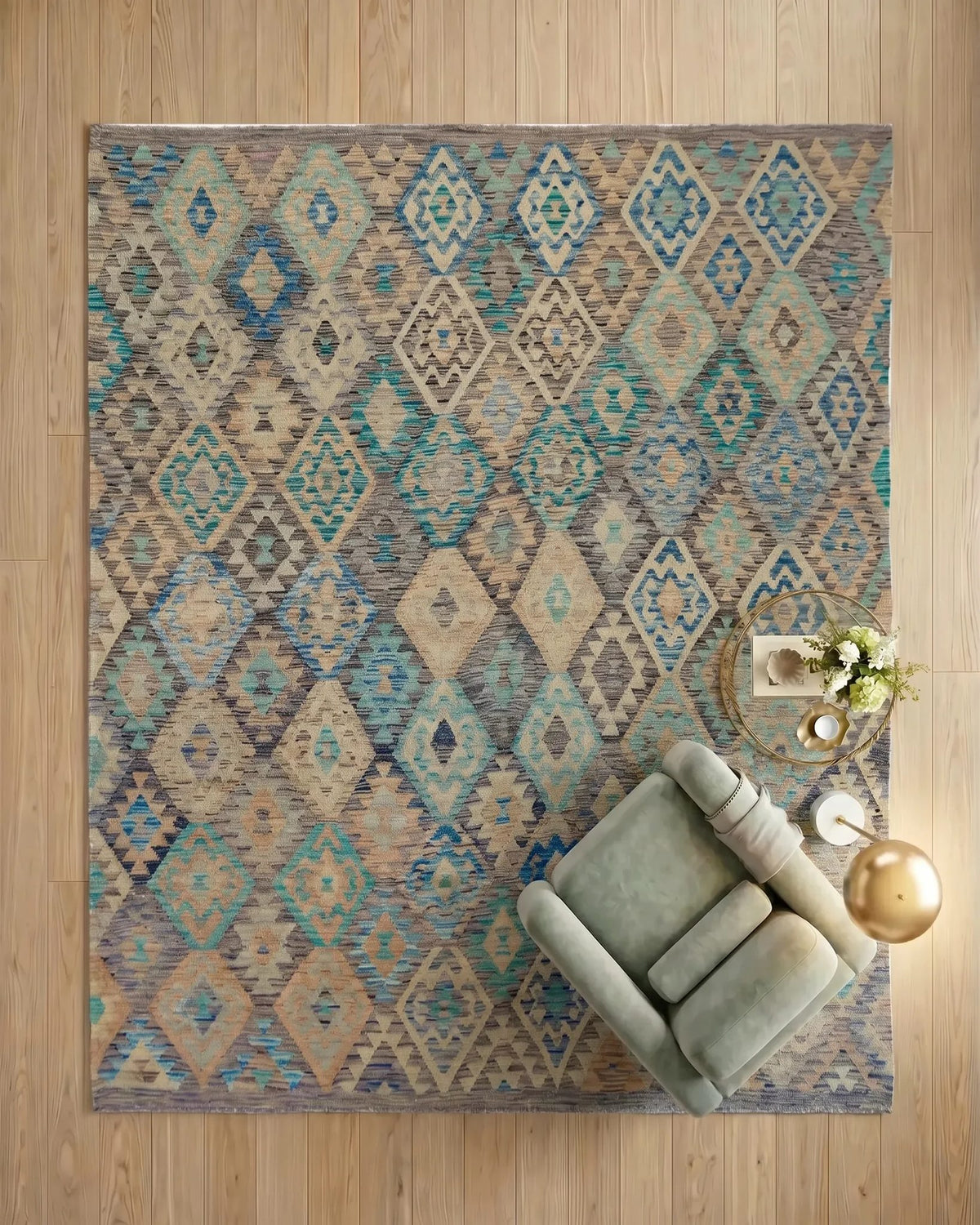 Afghan Maimana Kilim