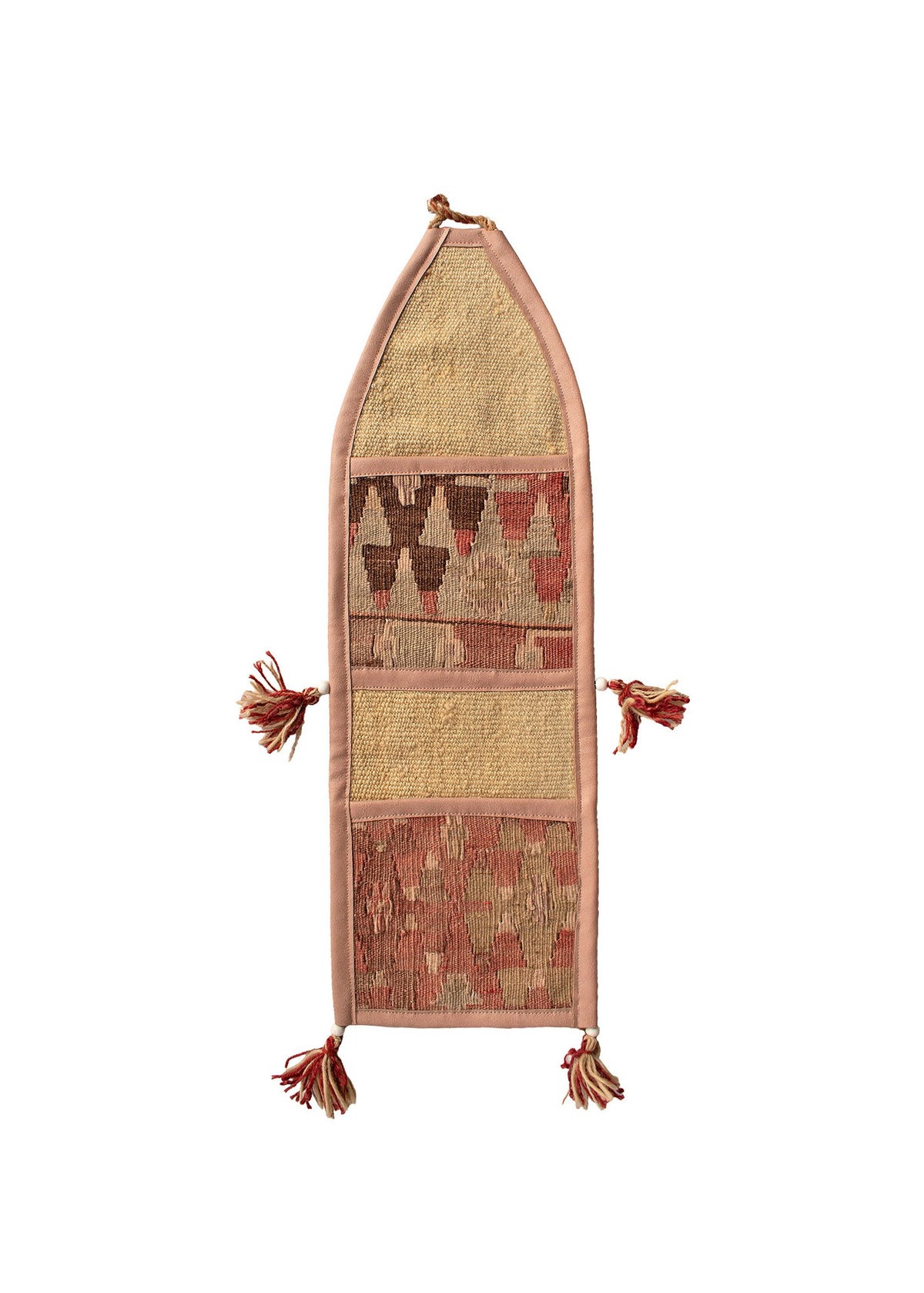 Vintage Turkish Kilim Pocket Hanging