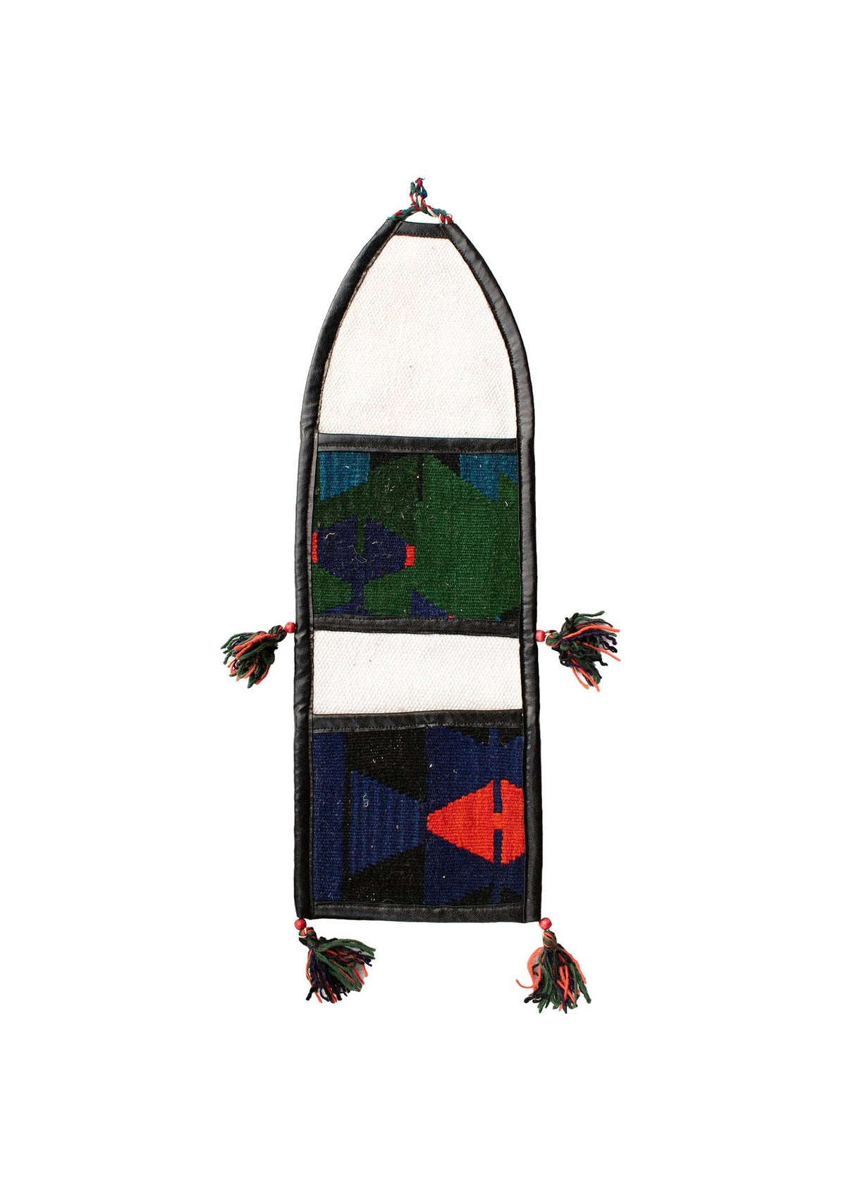 Vintage Turkish Kilim Pocket Hanging
