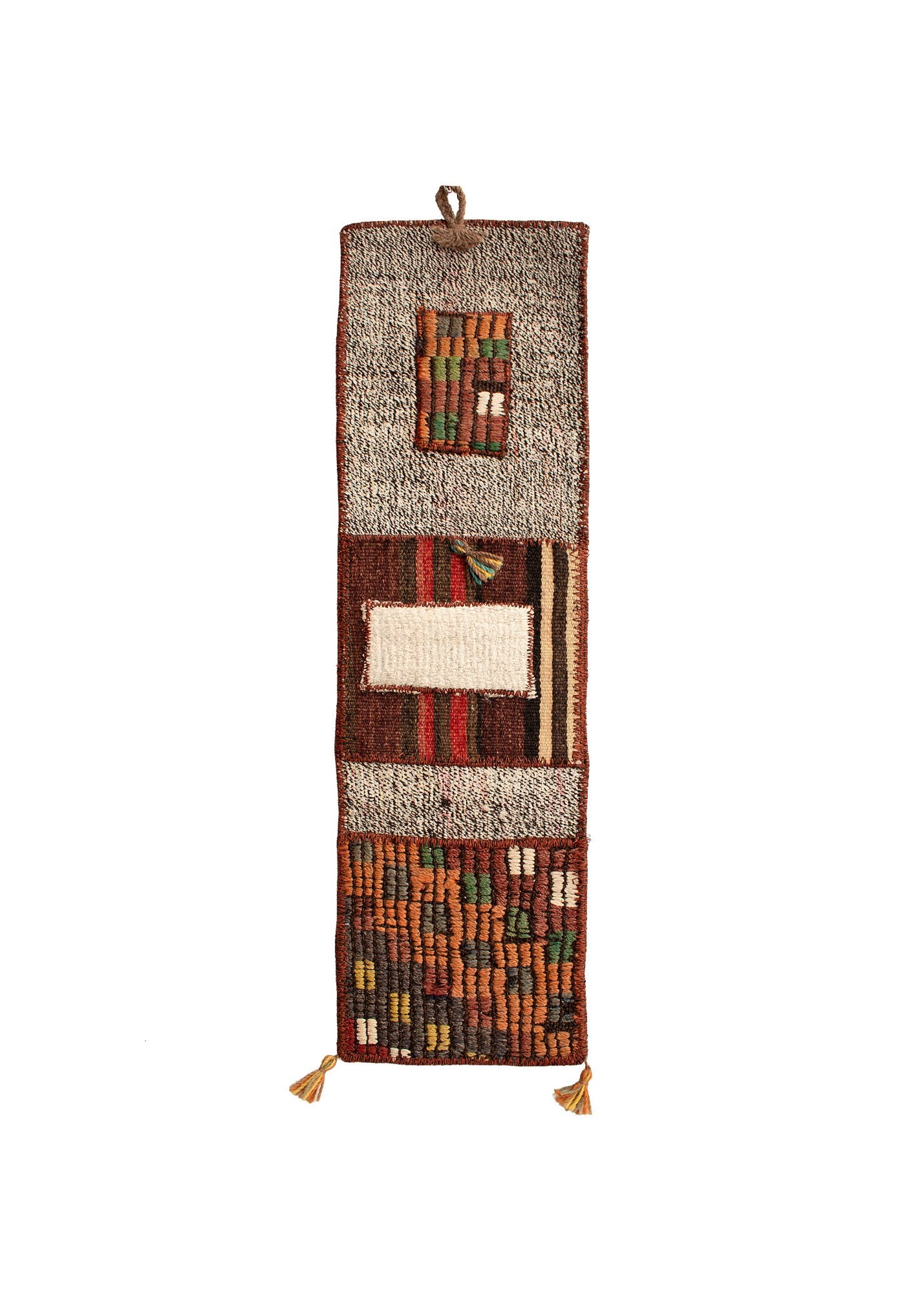 Vintage Turkish Kilim Pocket Hanging