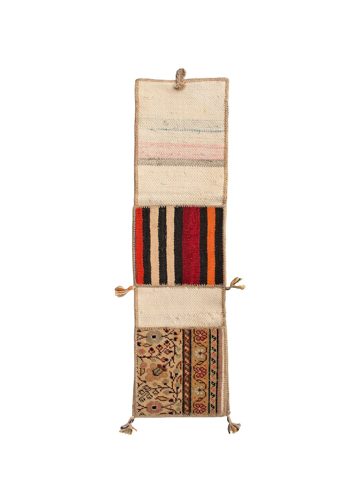 Vintage Turkish Kilim Pocket Hanging