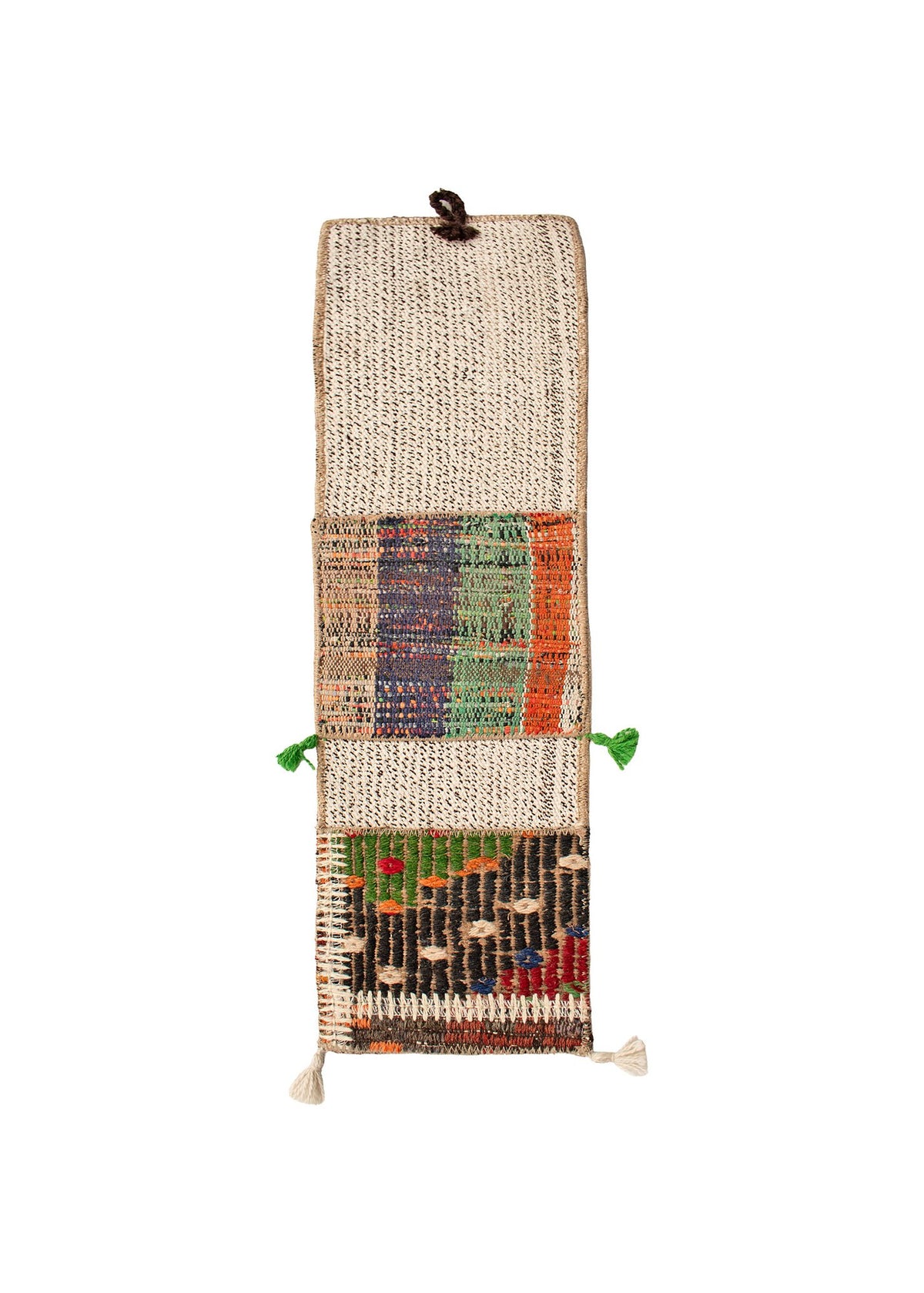 Vintage Turkish Kilim Pocket Hanging