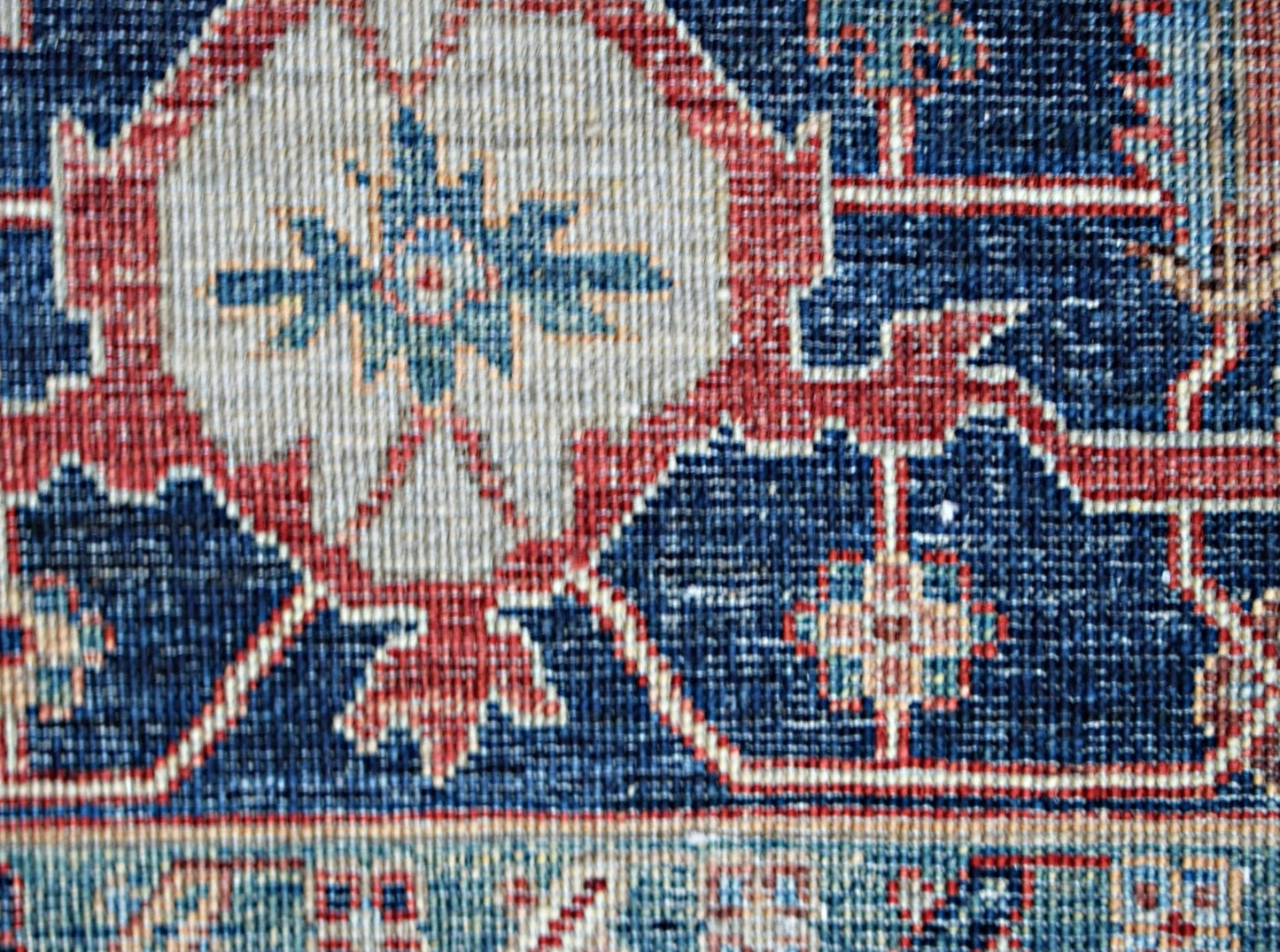 Handmade Traditional Afghan Chobi Rug | 364 x 272 cm | 11'11" x 8'11" - Najaf Rugs & Textile