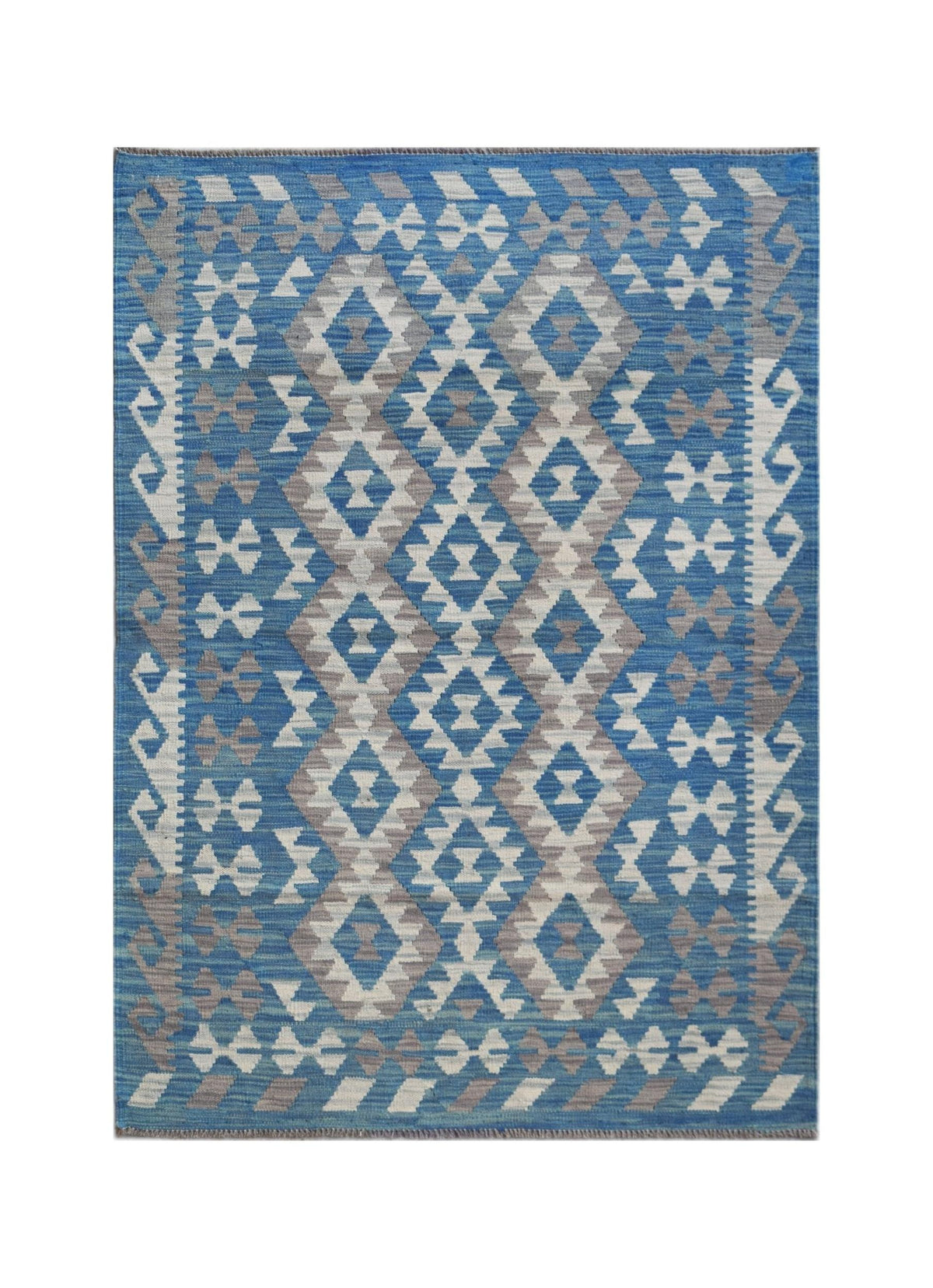 Handmade Afghan Maimana Kilim | 186 x 123 cm | 6'2" x 4' - Najaf Rugs & Textile