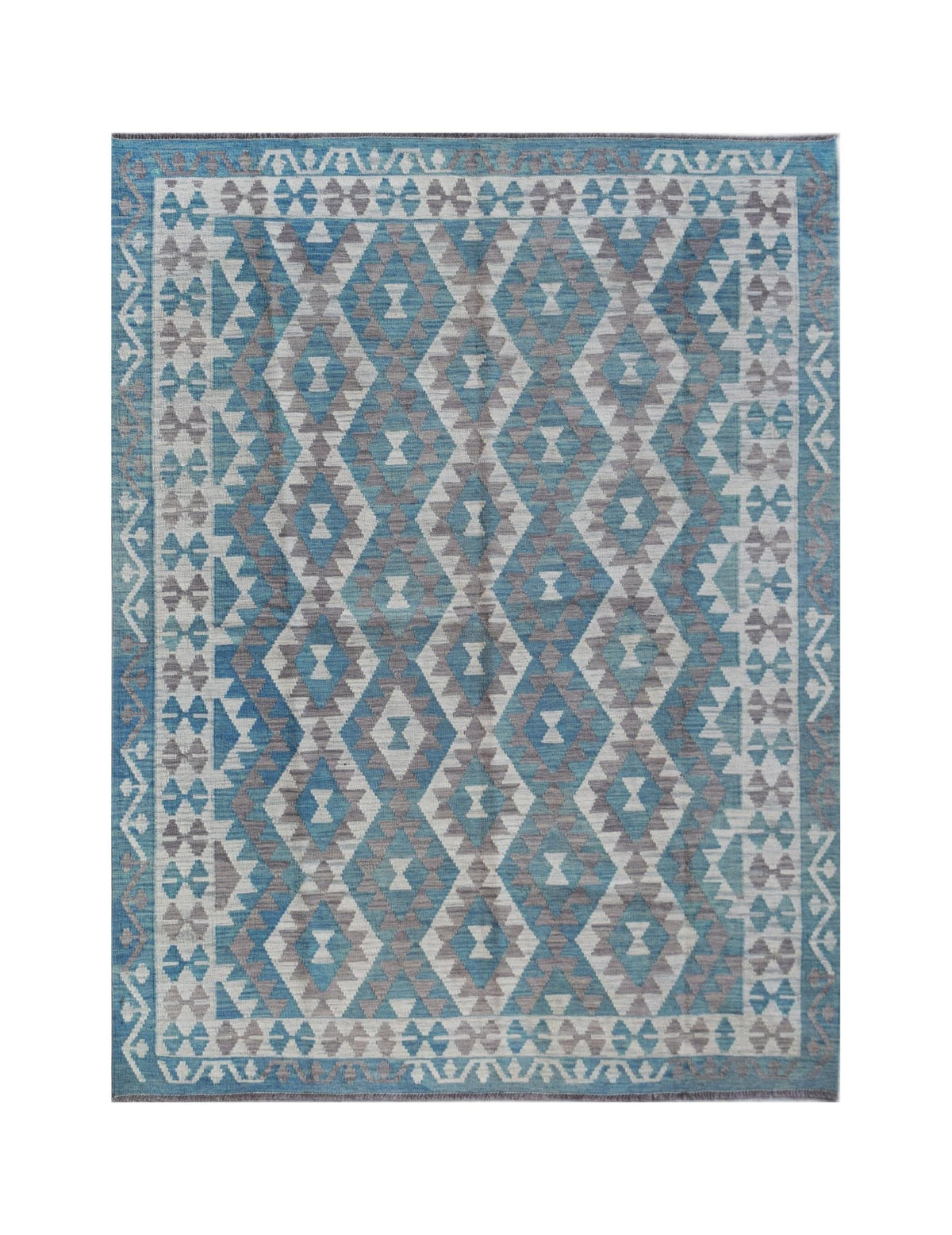Handmade Afghan Maimana Kilim | 245 x 179 cm | 8'1" x 5'11" - Najaf Rugs & Textile