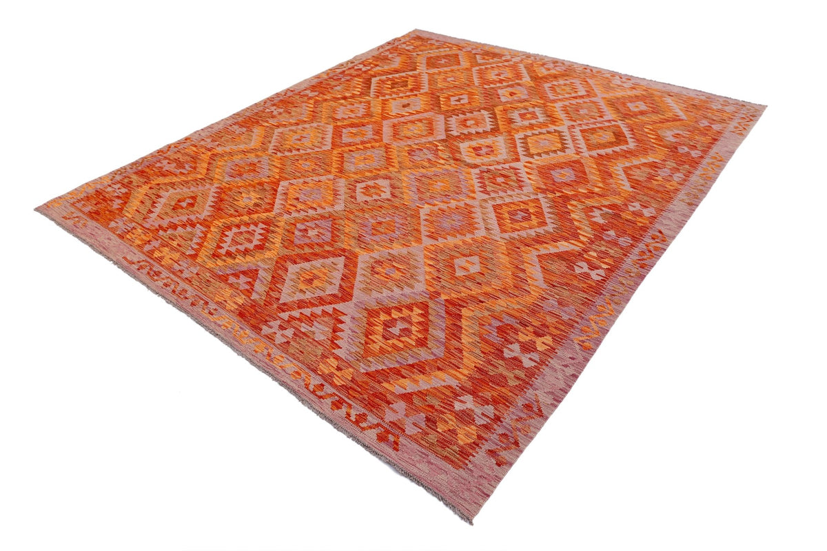 Handmade Afghan Maimana Kilim | 295 x 249 cm | 9'9" x 8'2" - Najaf Rugs & Textile