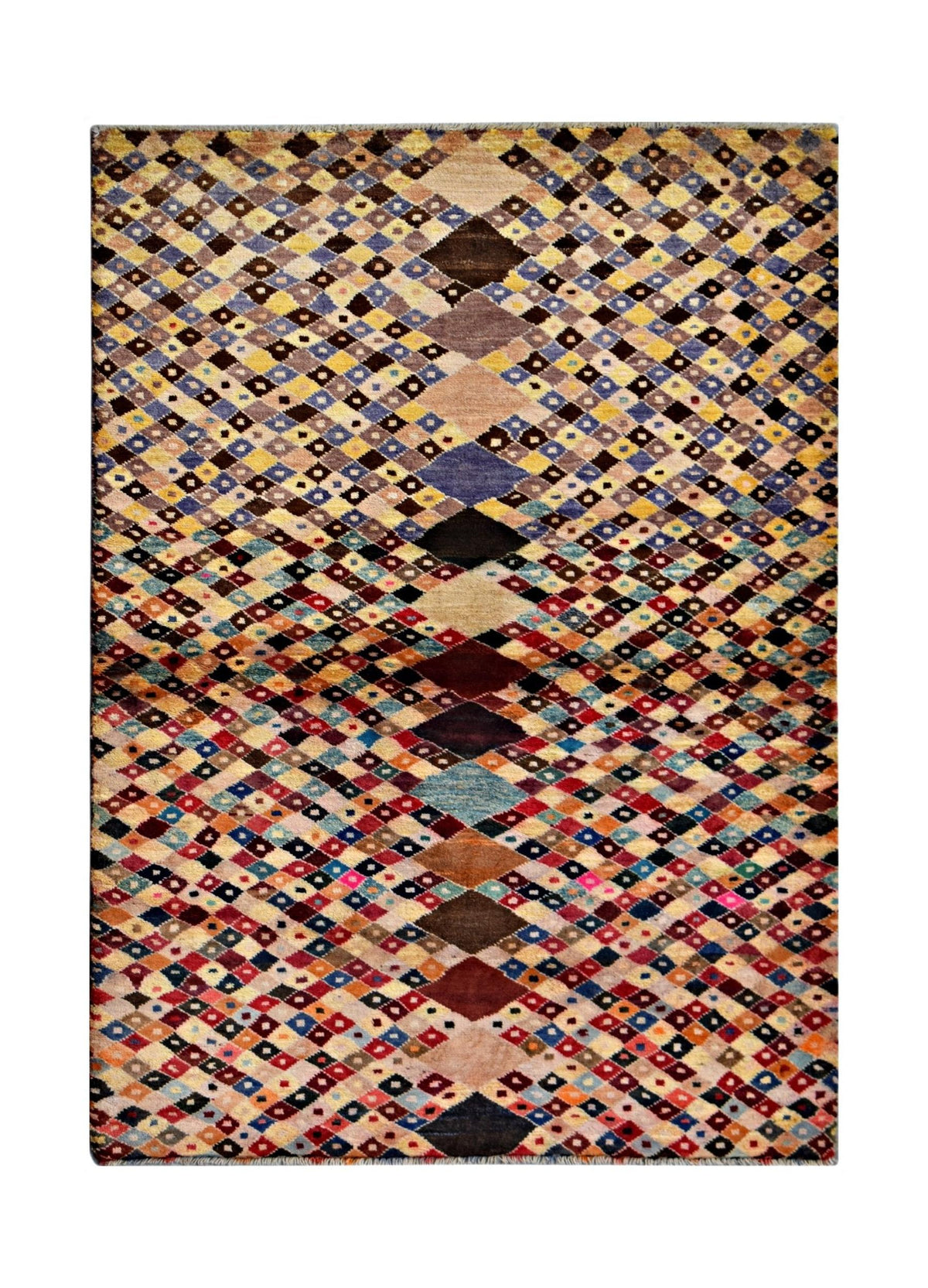 Handmade Tribal Afghan Rug | 176 x 115 cm | 5'9" x 3'9" - Najaf Rugs & Textile