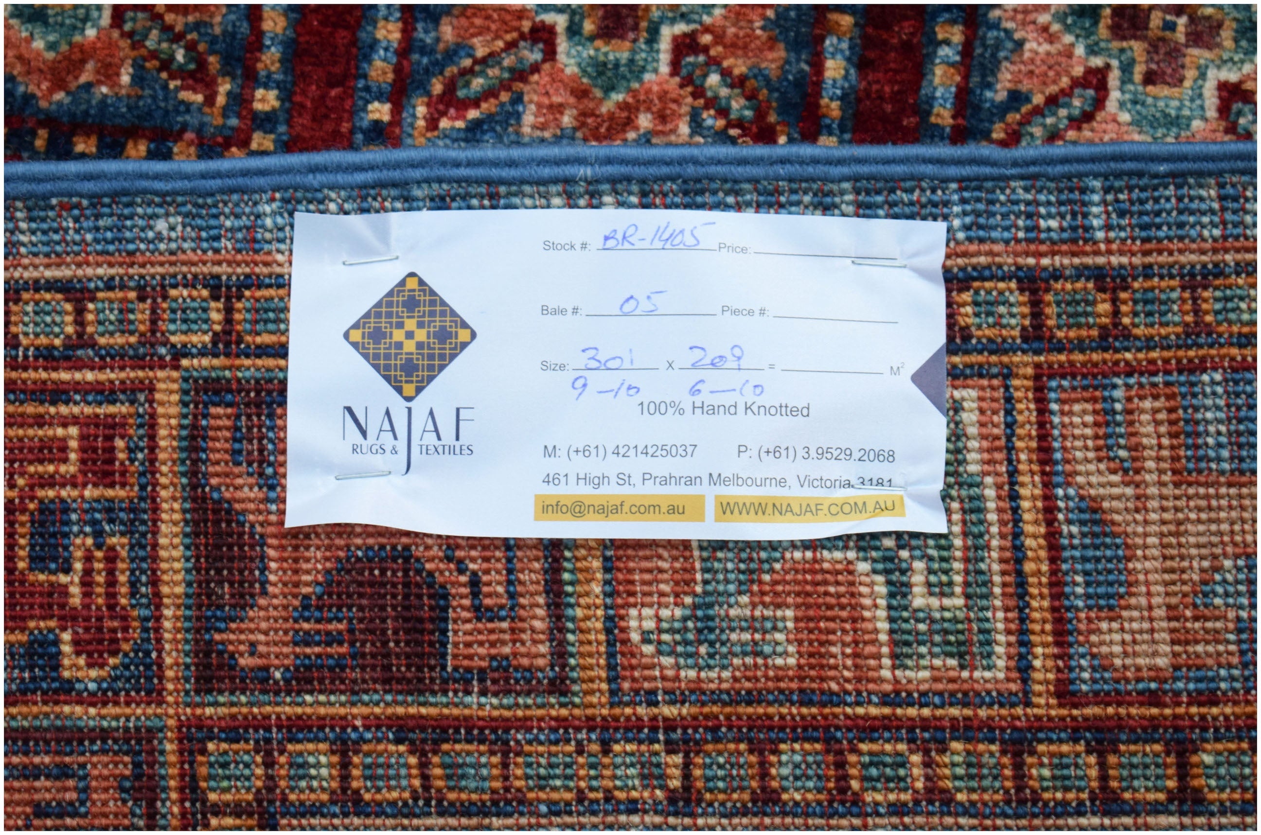 Handwoven Afghan Chobi Pazyryk Rug | 301 x 209 cm | 9'10" x 6'10"