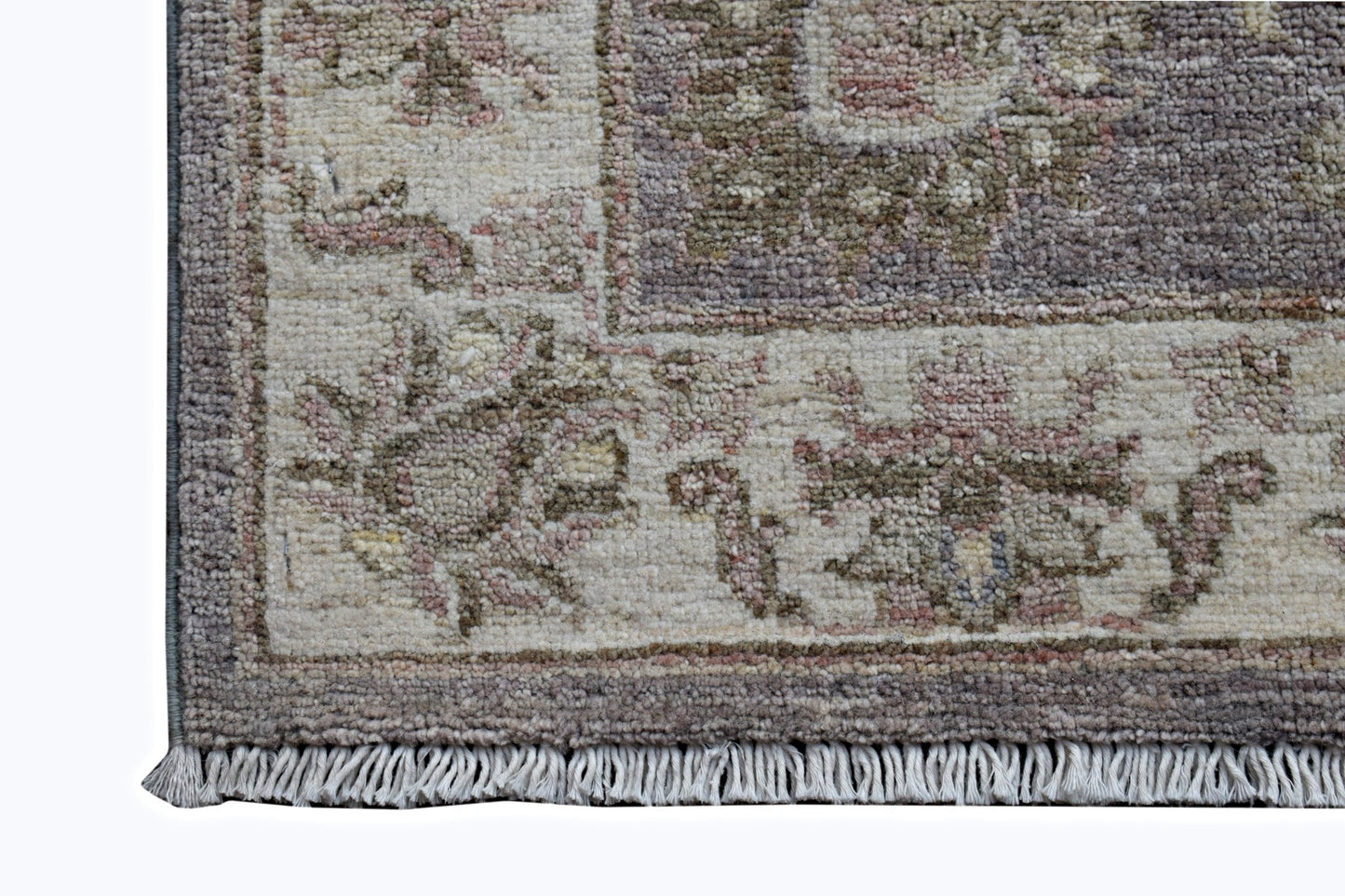Handmade Mini Afghan Chobi Rug | 89 x 67 cm | 2'3" x 2'3" - Najaf Rugs & Textile