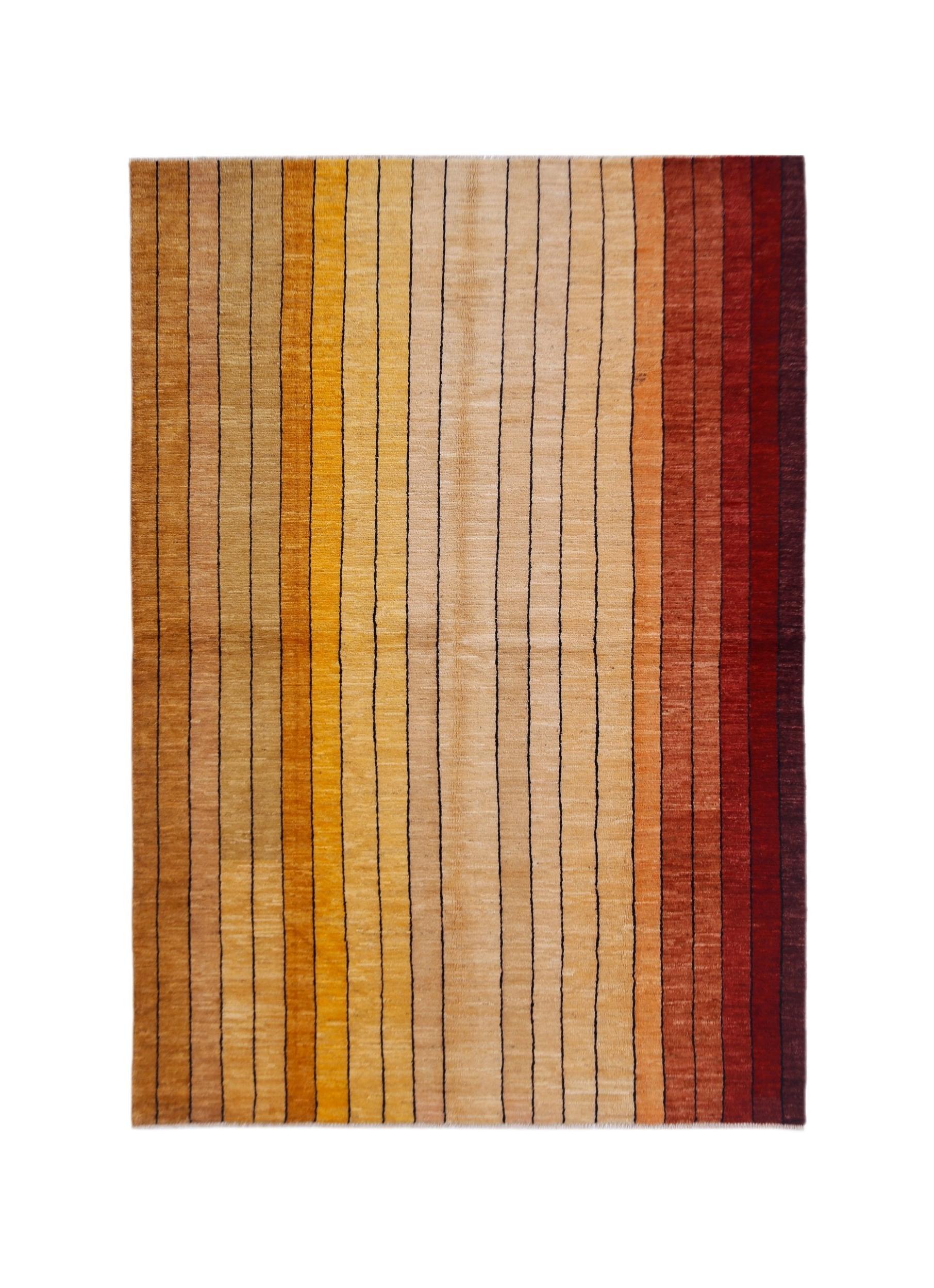 Handmade Transitional Afghan Rug | 288 x 204 cm | 9'6" x 6'9" - Najaf Rugs & Textile