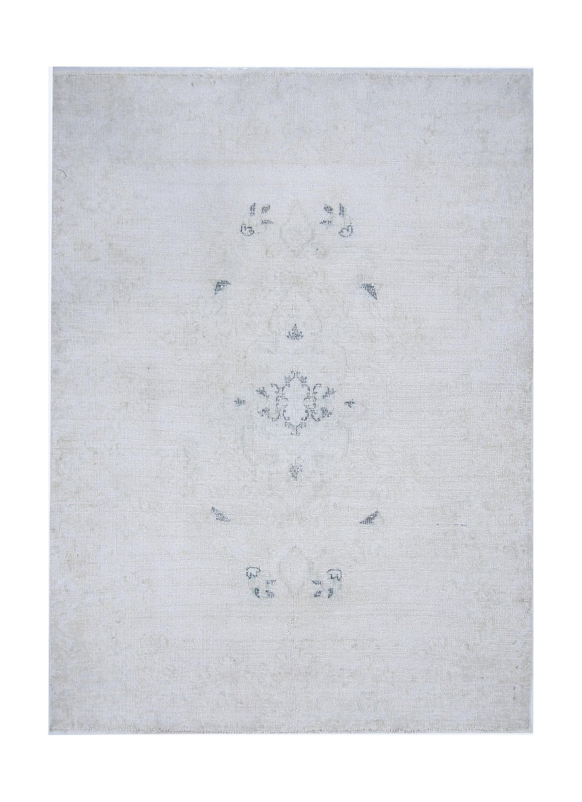 Handmade Vintage Persian Kerman Rug | 133 x 99 cm | 4'4" x 3'3" - Najaf Rugs & Textile