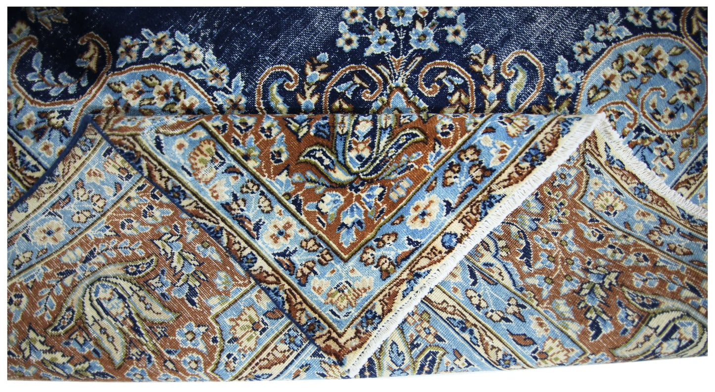 Handmade Vintage Persian Kerman Rug | 325 x 242 cm | 10'8" x 7'11" - Najaf Rugs & Textile