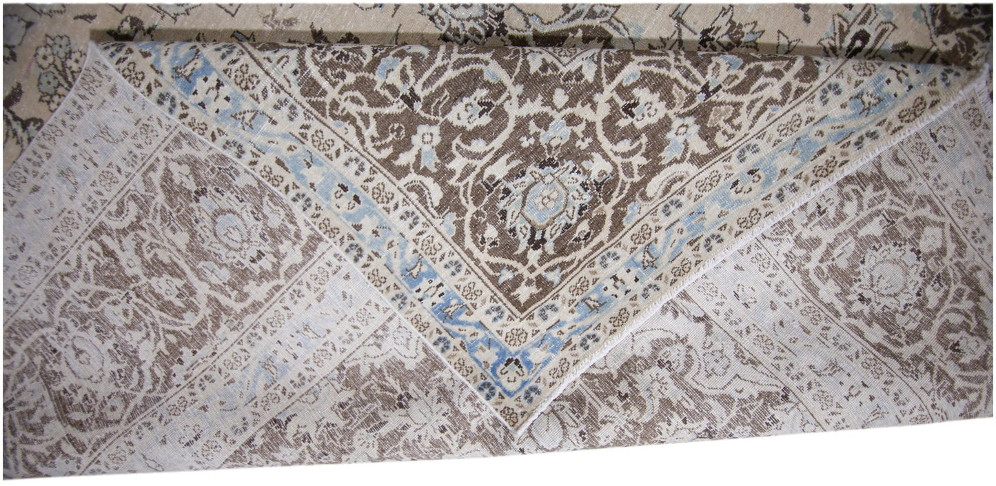 Handmade Vintage Persian Kerman Rug | 345 x 256 cm | 11'4" x 8'5" - Najaf Rugs & Textile