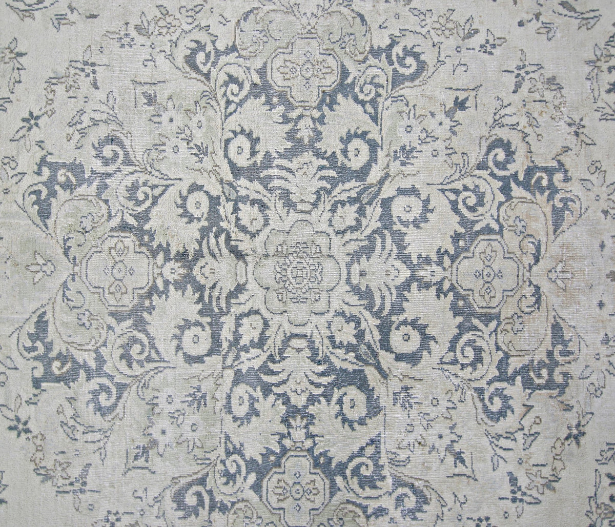 Handmade Vintage Persian Kerman Rug | 359 x 269 cm | 11'9" x 8'6" - Najaf Rugs & Textile