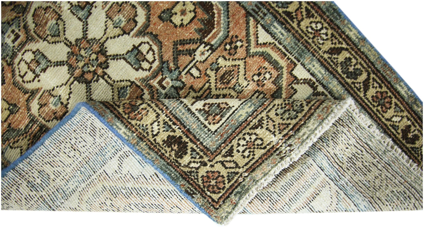 Handmade Vintage Persian Rug | 127 x 72 cm | 4'2" x 2'4" - Najaf Rugs & Textile