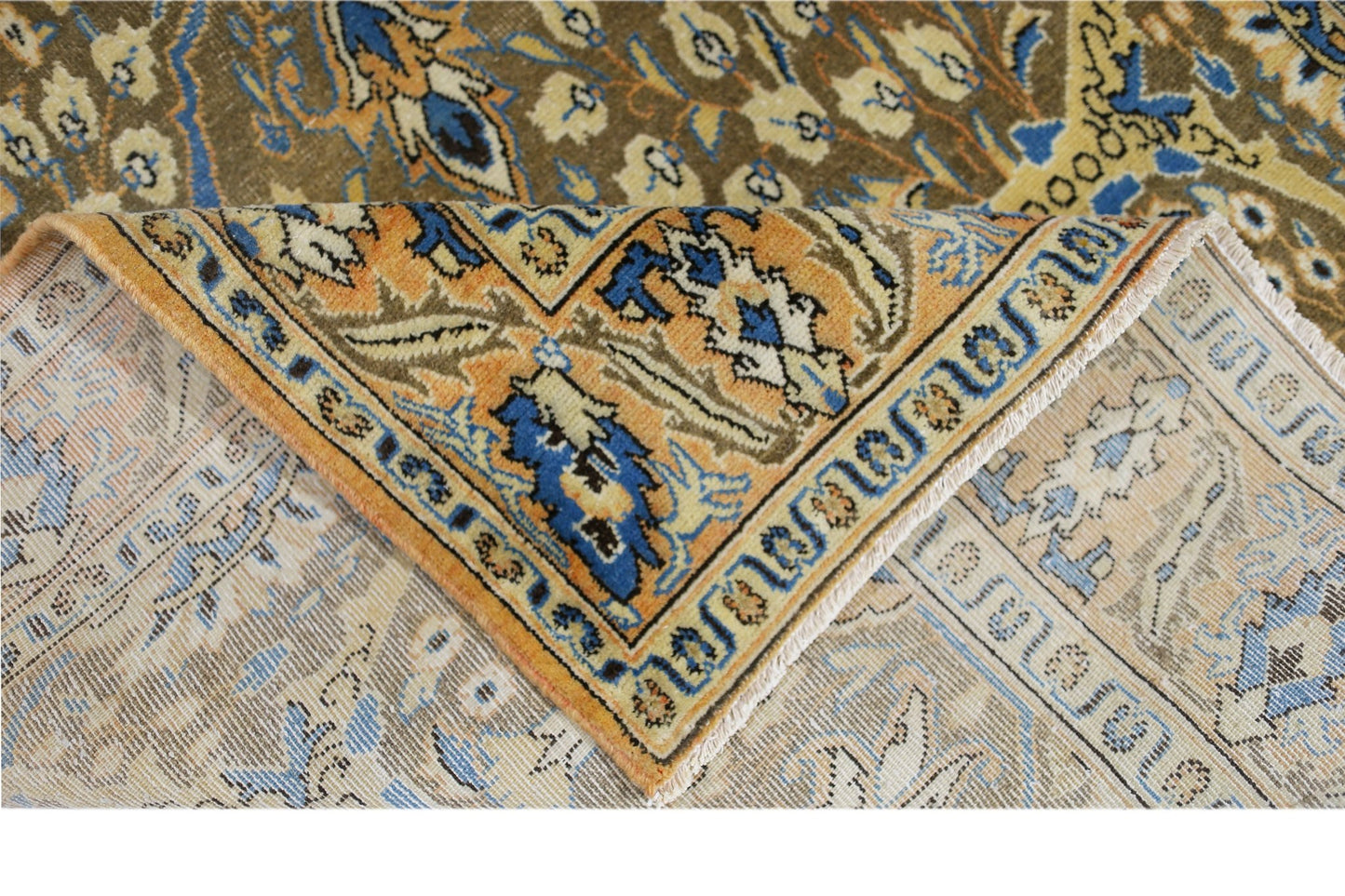 Handmade Vintage Persian Rug | 203 x 132 cm | 6'8" x 4'4" - Najaf Rugs & Textile