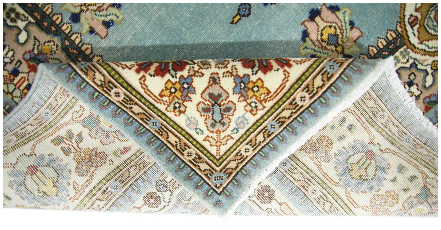 Handmade Vintage Persian Tabriz Rug | 235 x 165 cm | 7'9" x 5'5" - Najaf Rugs & Textile
