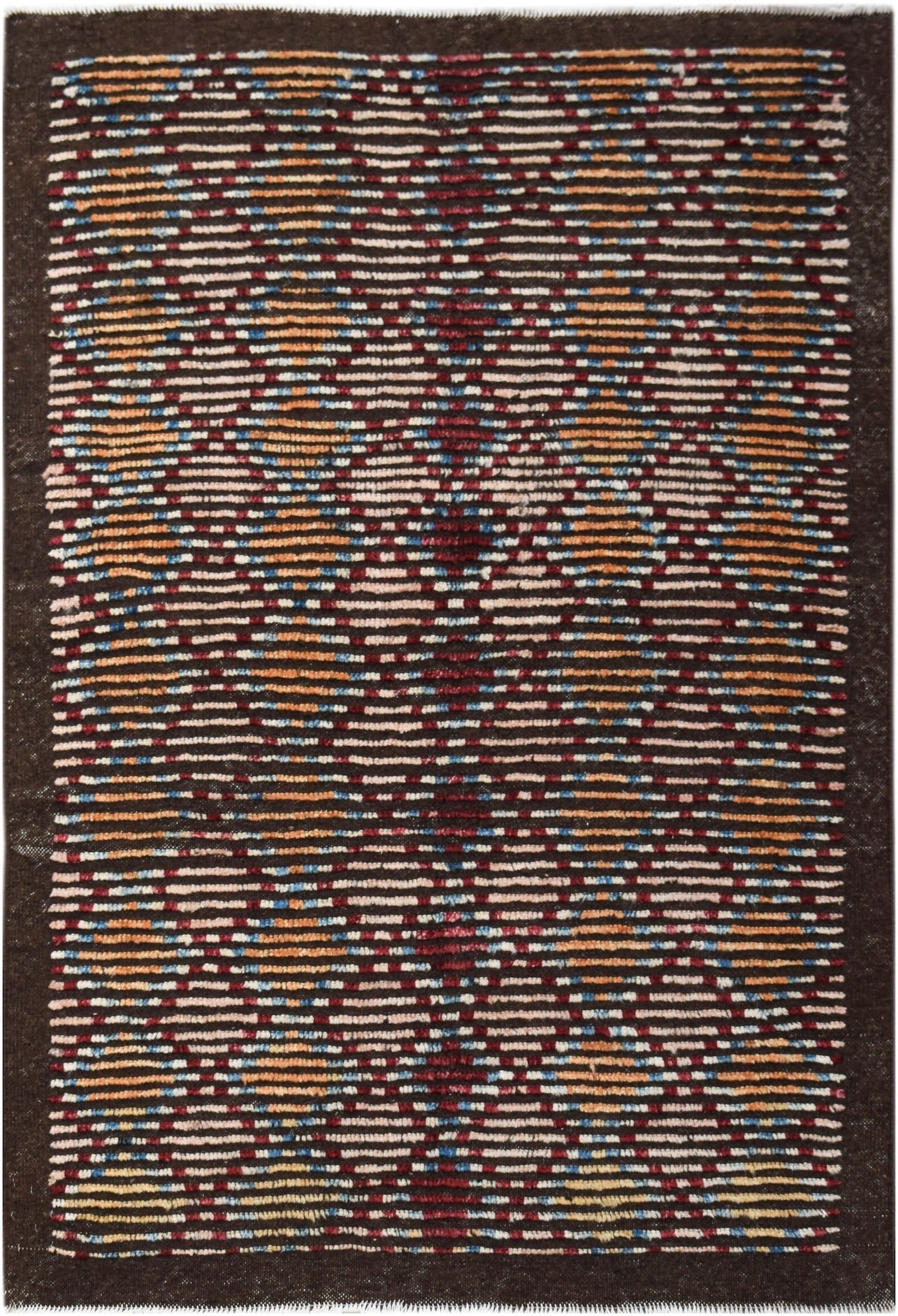 Handknotted Tribal Afghan Berber Rug | 176 x 121 cm | 5'9" x 4' - Najaf Rugs & Textile
