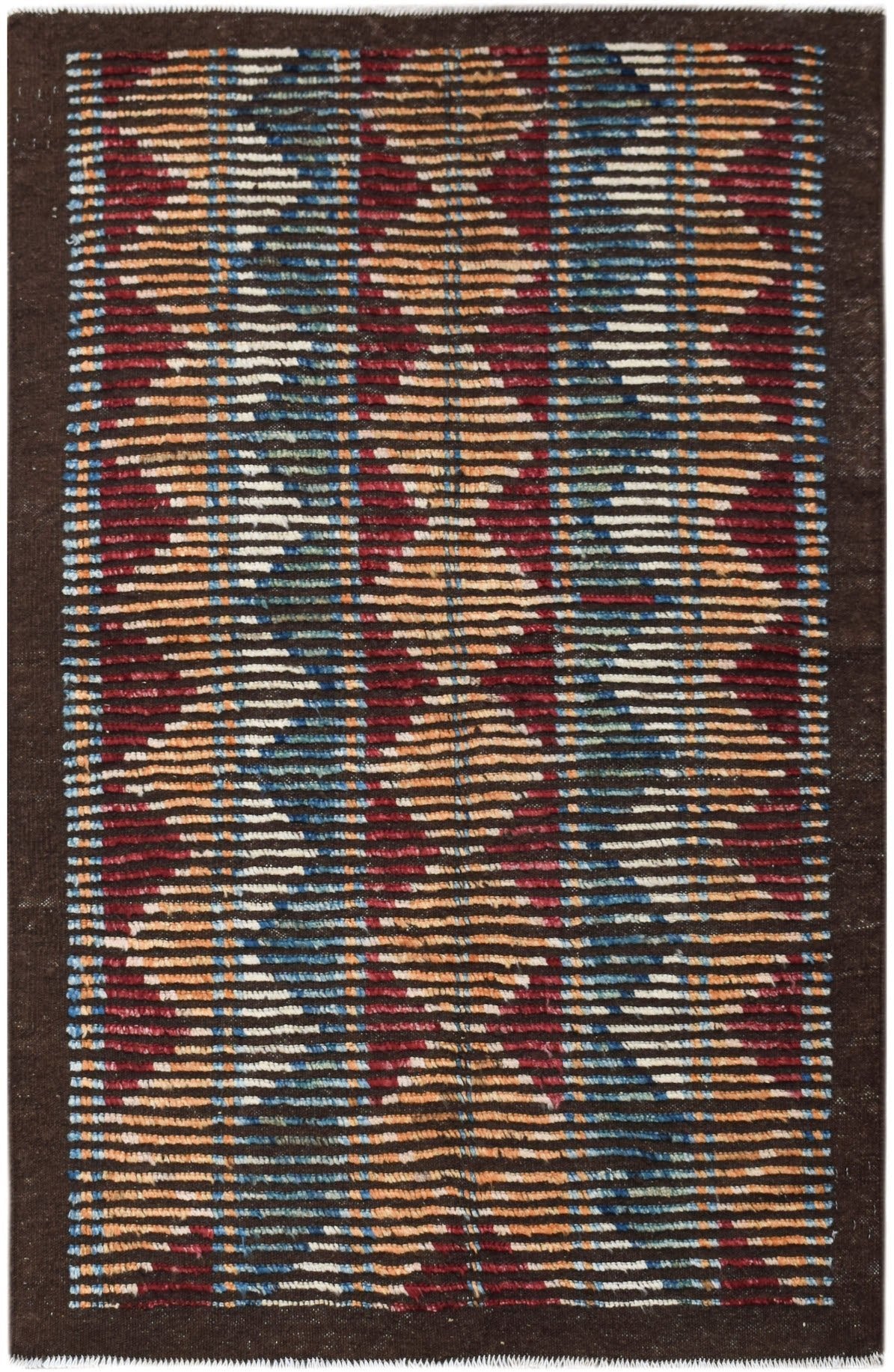 Handknotted Tribal Afghan Berber Rug | 183 x 118 cm | 6' x 3'10" - Najaf Rugs & Textile