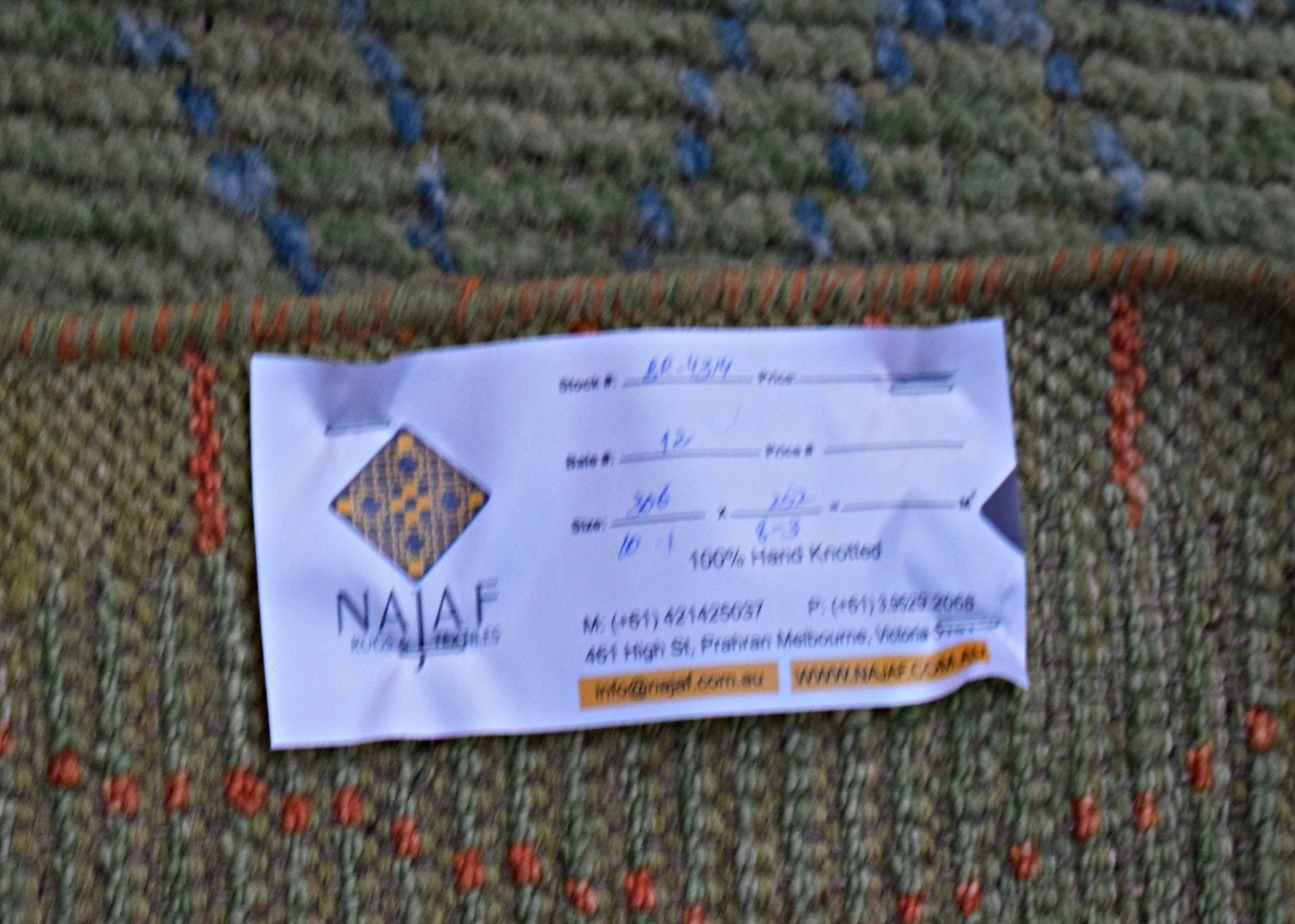 Handknotted Tribal Afghan Berber Rug | 306 x 252 cm | 10'1" x 8'3" - Najaf Rugs & Textile