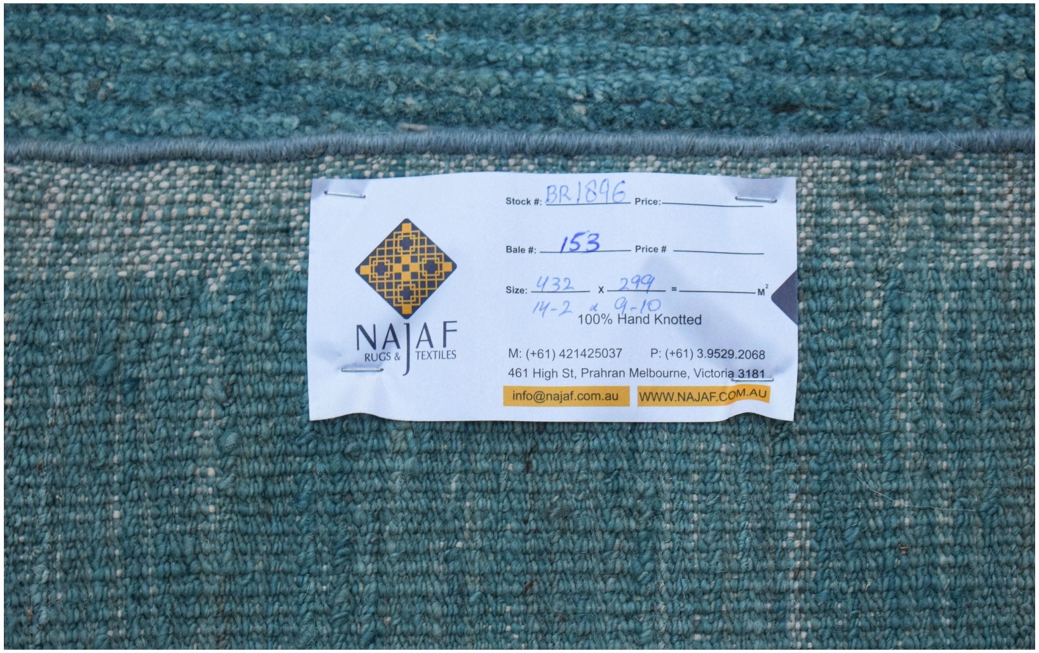 Handknotted Tribal Afghan Berber Rug | 432 x 299 cm | 14'2" x 9'10" - Najaf Rugs & Textile