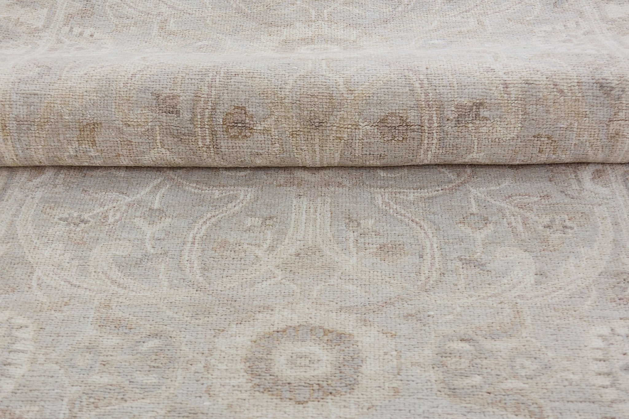 Handmade Afghan Chobi Hallway Runner | Bamyan Collection | 286 x 77 cm | 9'5" x 2'7" - Najaf Rugs & Textile