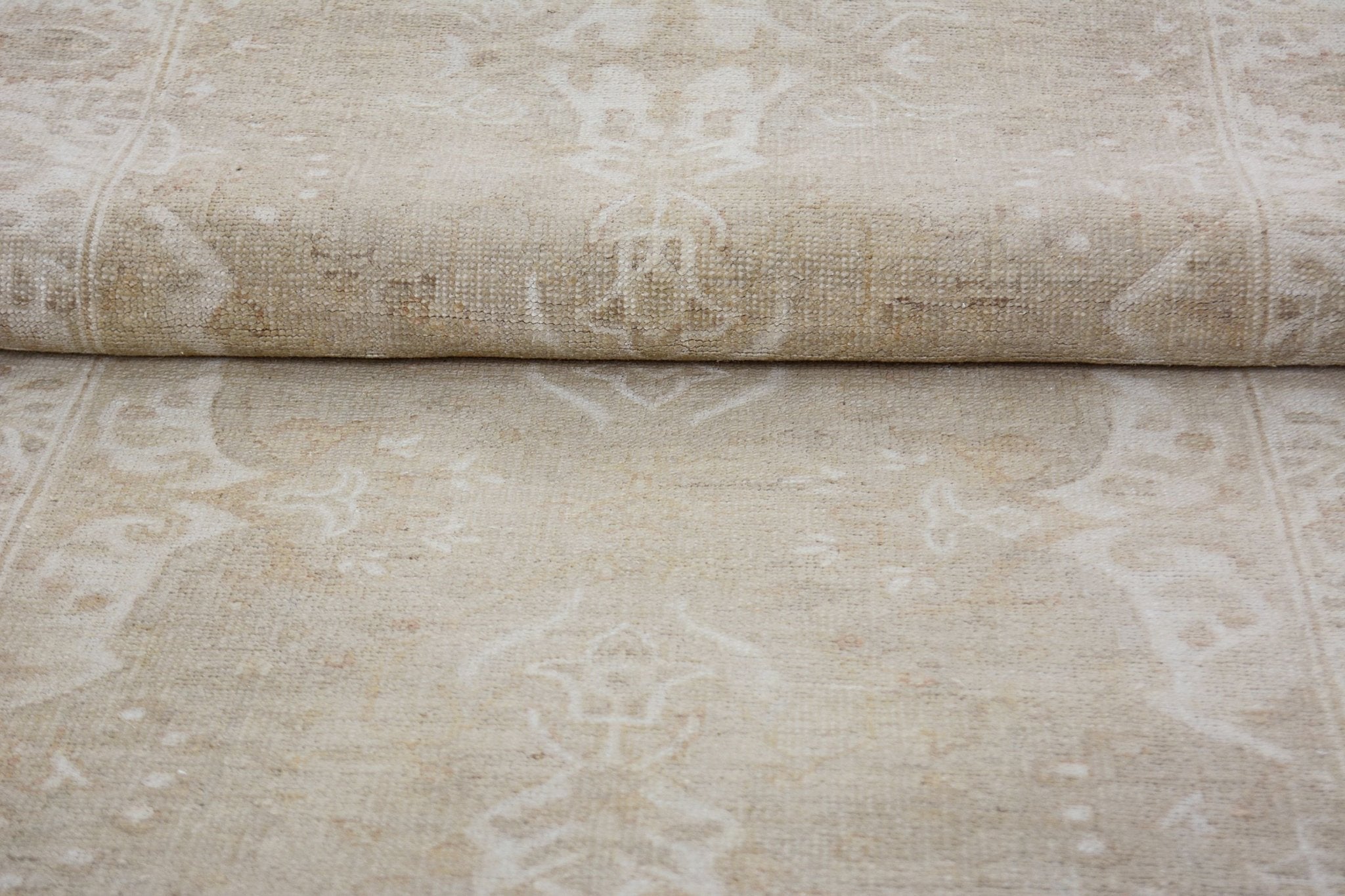 Handmade Afghan Chobi Hallway Runner | Bamyan Collection | 345 x 72 cm | 11'4" x 2'5" - Najaf Rugs & Textile