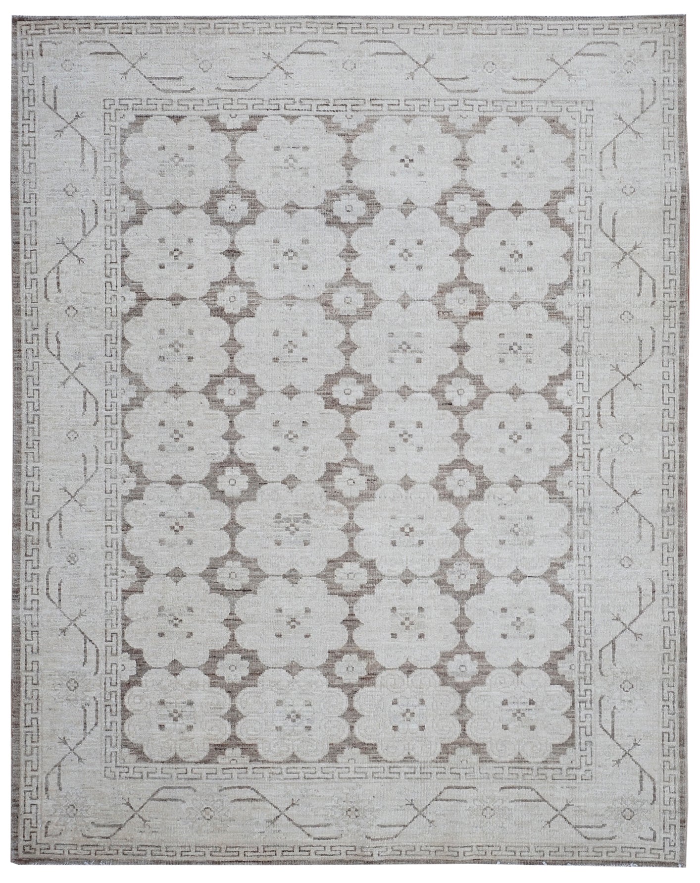 Handmade Afghan Chobi Rug | 195 x 145 cm - Najaf Rugs & Textile