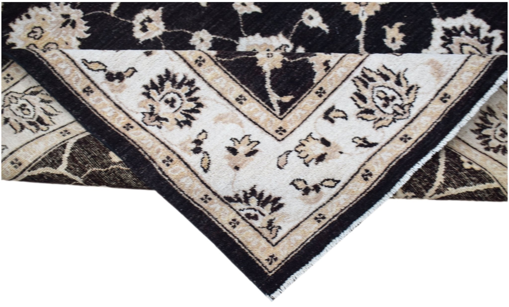 Handmade Afghan Chobi Rug | 202 x 138 cm | 6'8" x 4'7" - Najaf Rugs & Textile