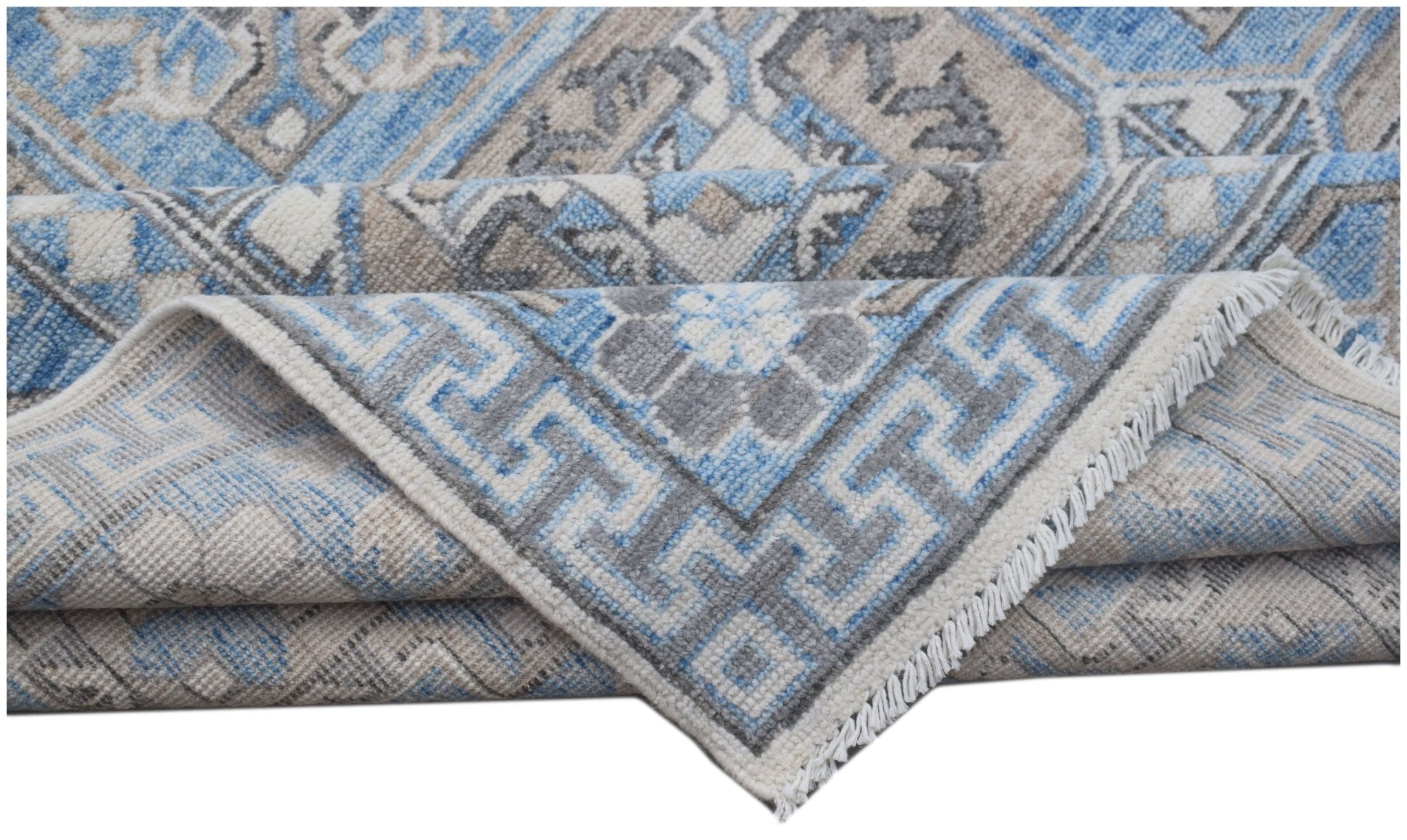 Handmade Afghan Chobi Rug | 278 x 190 cm | 9'2" x 6'3" - Najaf Rugs & Textile