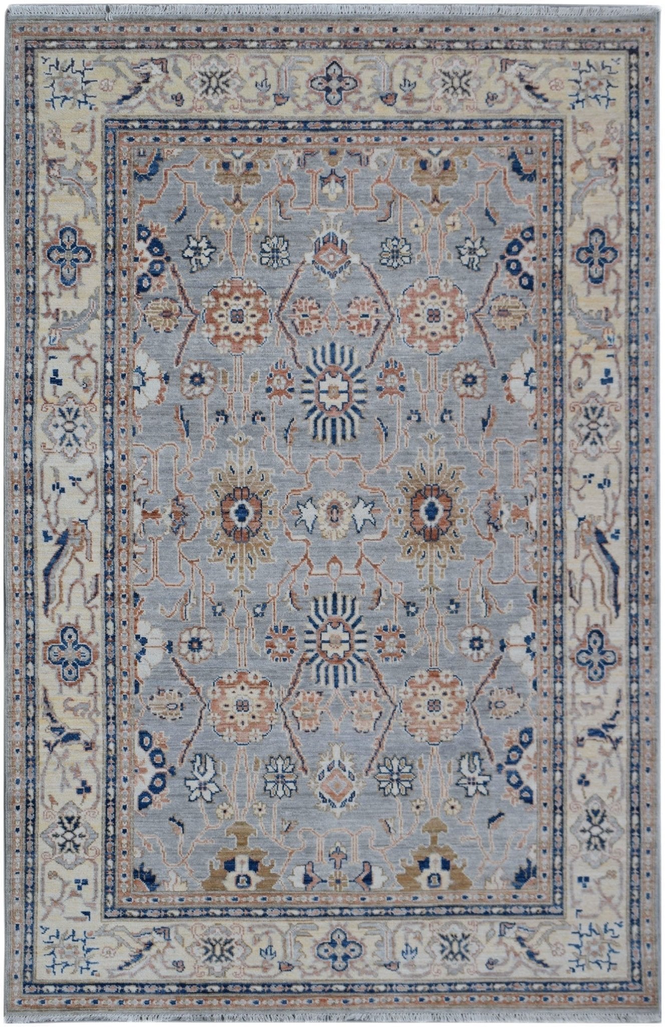 Handmade Afghan Chobi Rug | 280 x 180 cm | 9'3" x 5'11" - Najaf Rugs & Textile