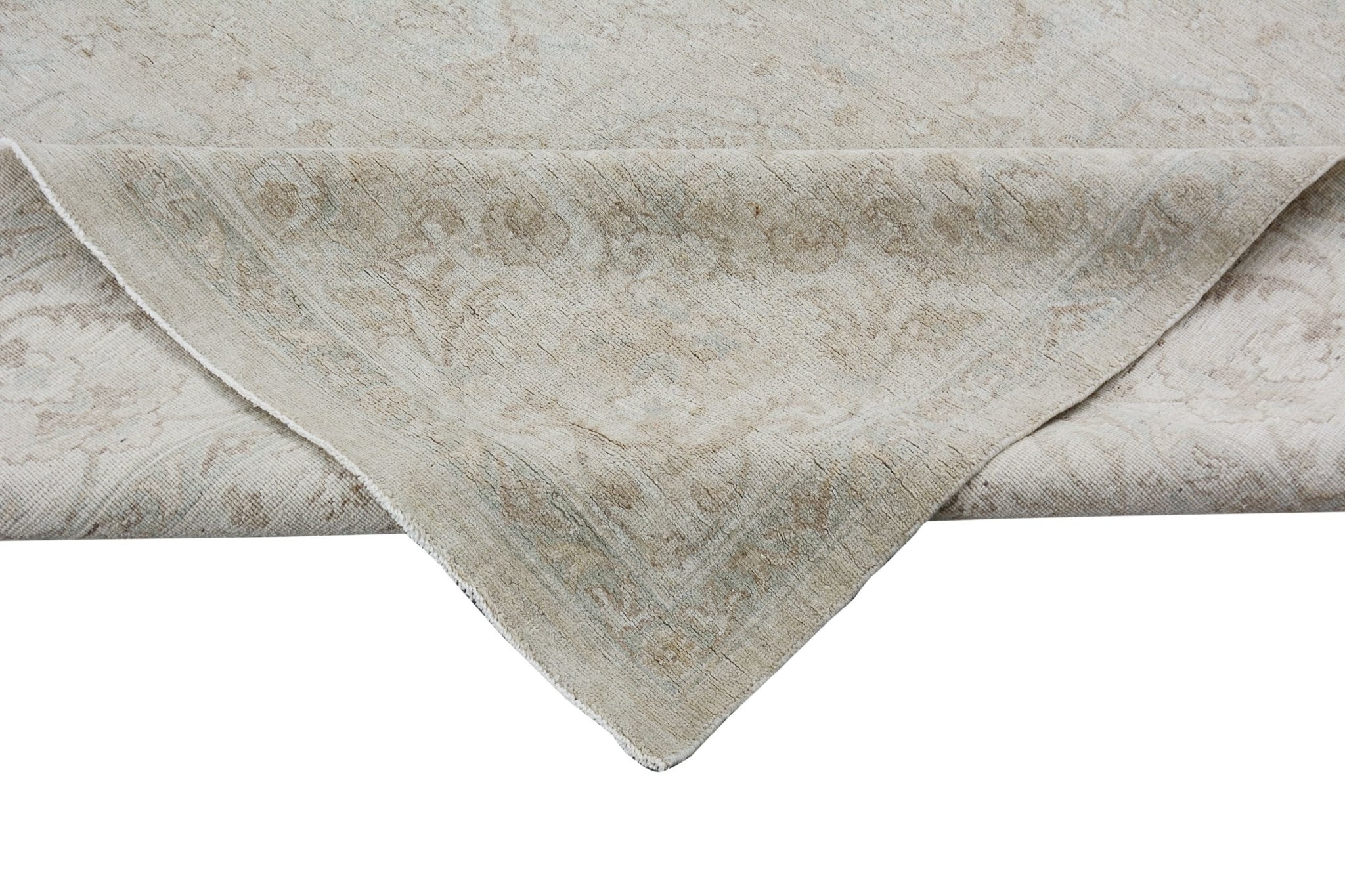 Handmade Afghan Chobi Rug | Bamyan Collection | 280 x 243 cm | 9'3" x 8' - Najaf Rugs & Textile