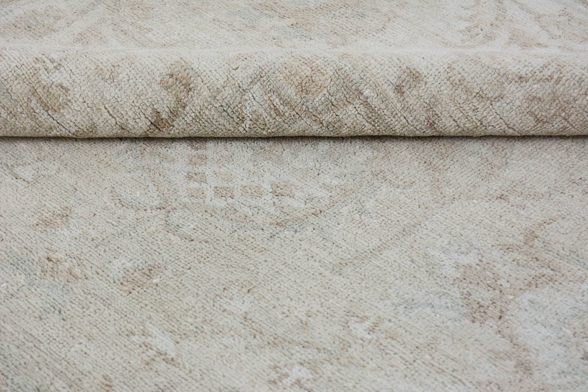 Handmade Afghan Chobi Rug | Bamyan Collection | 280 x 243 cm | 9'3" x 8' - Najaf Rugs & Textile