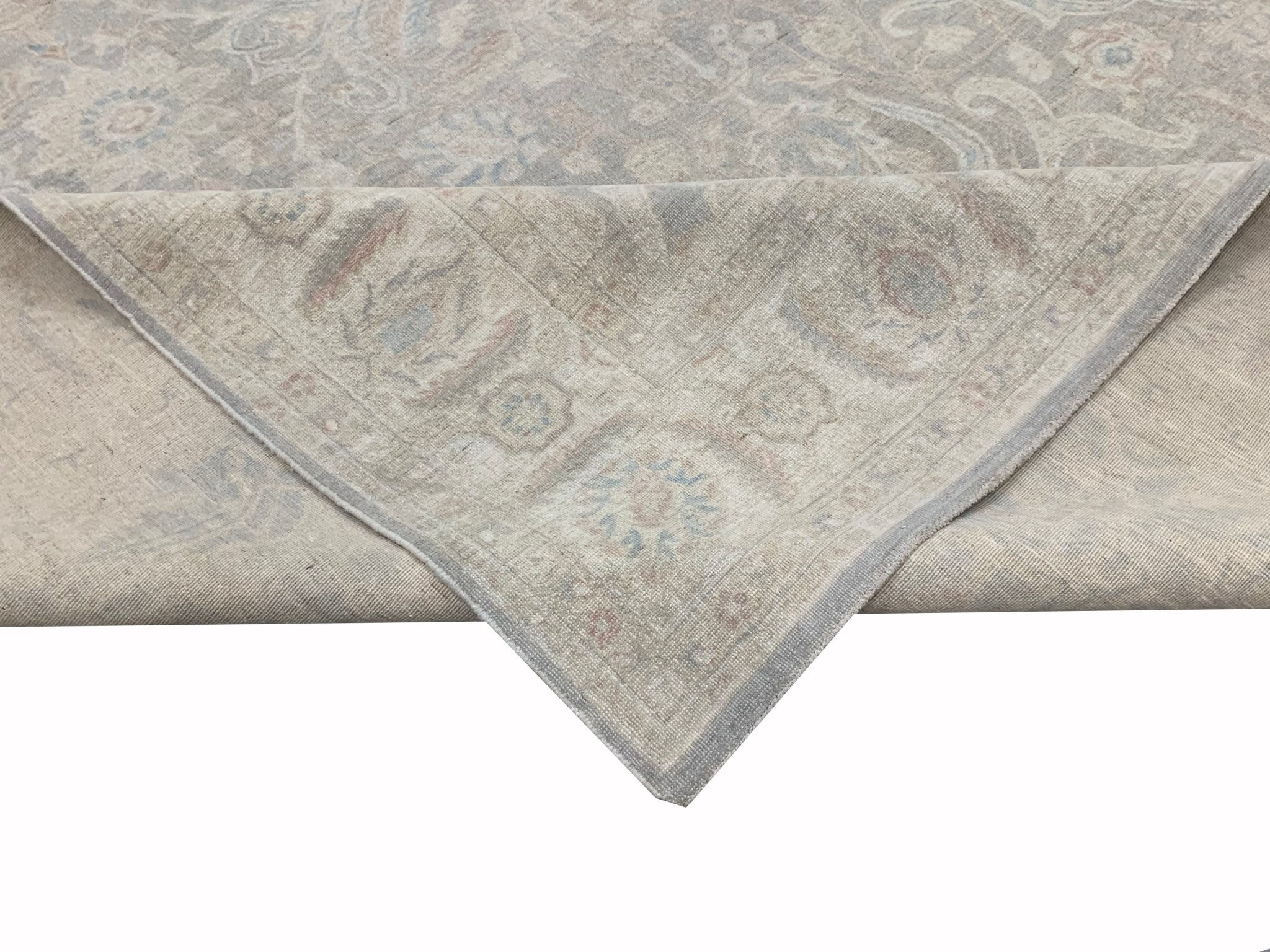 Handmade Afghan Chobi Rug | Bamyan Collection | 298 x 240 cm | 9'8" x 7'9" - Najaf Rugs & Textile