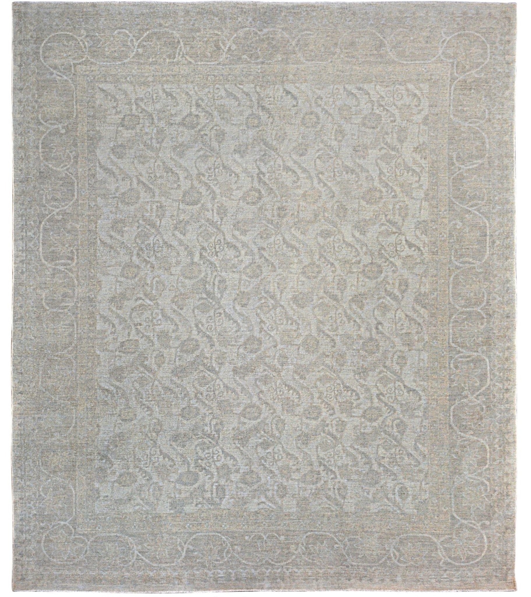 Handmade Afghan Chobi Rug | Bamyan Collection | 298 x 243 cm | 10' x 8' - Najaf Rugs & Textile