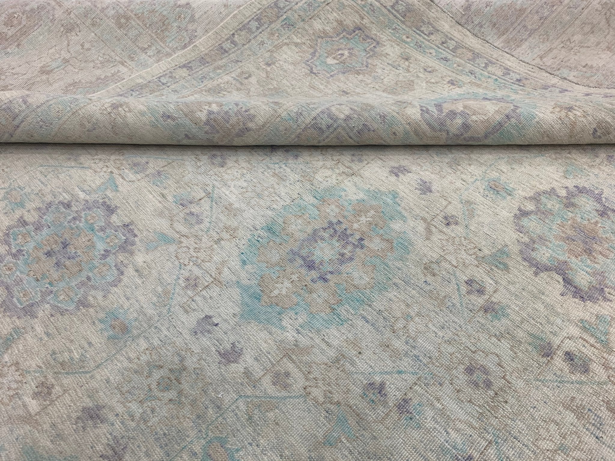 Handmade Afghan Chobi Rug | Bamyan Collection | 299 x 240 cm | 9'10" x 7'8" - Najaf Rugs & Textile