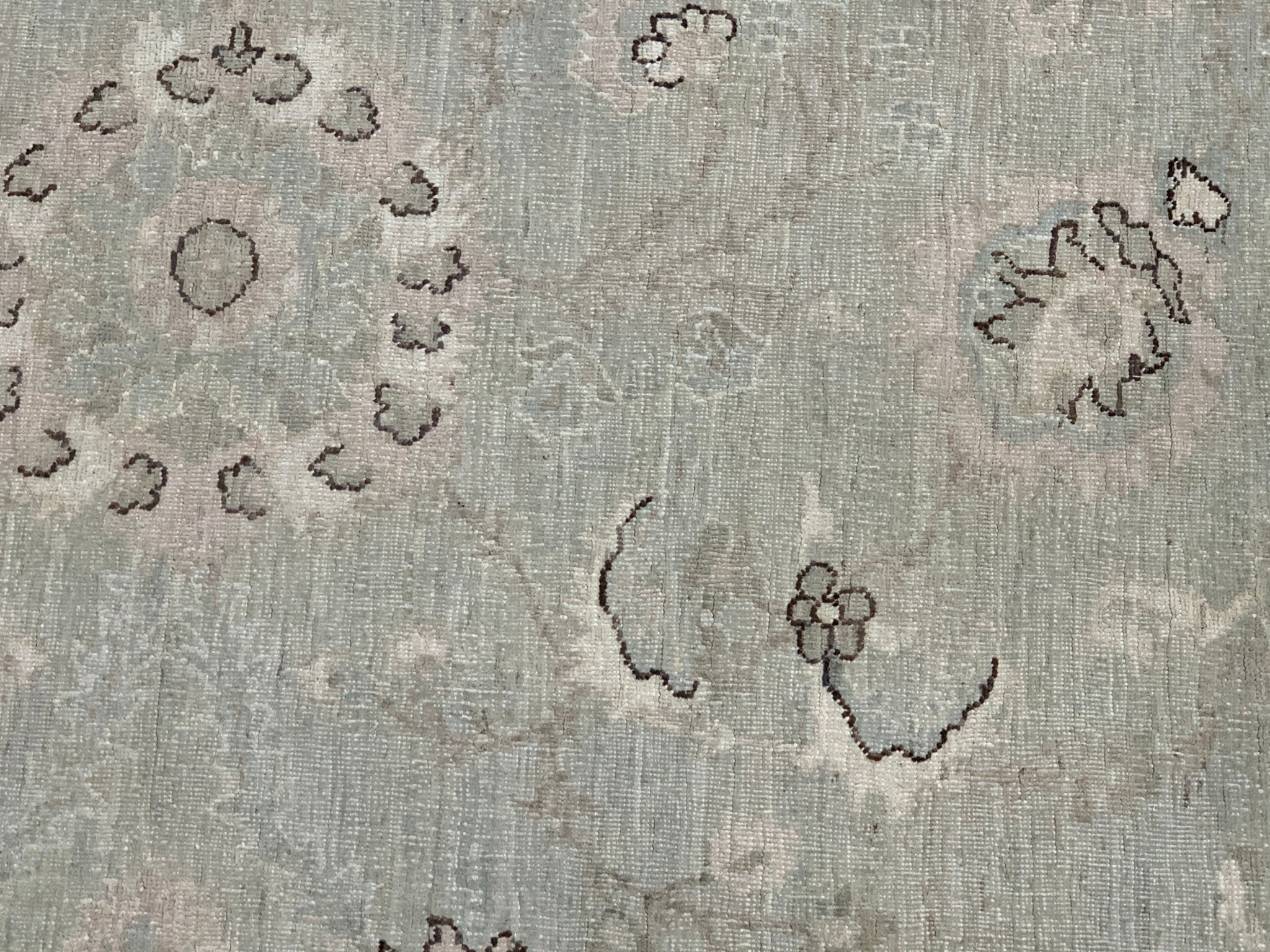 Handmade Afghan Chobi Rug | Bamyan Collection | 338 x 271 cm | 11'10" x 8'9" - Najaf Rugs & Textile