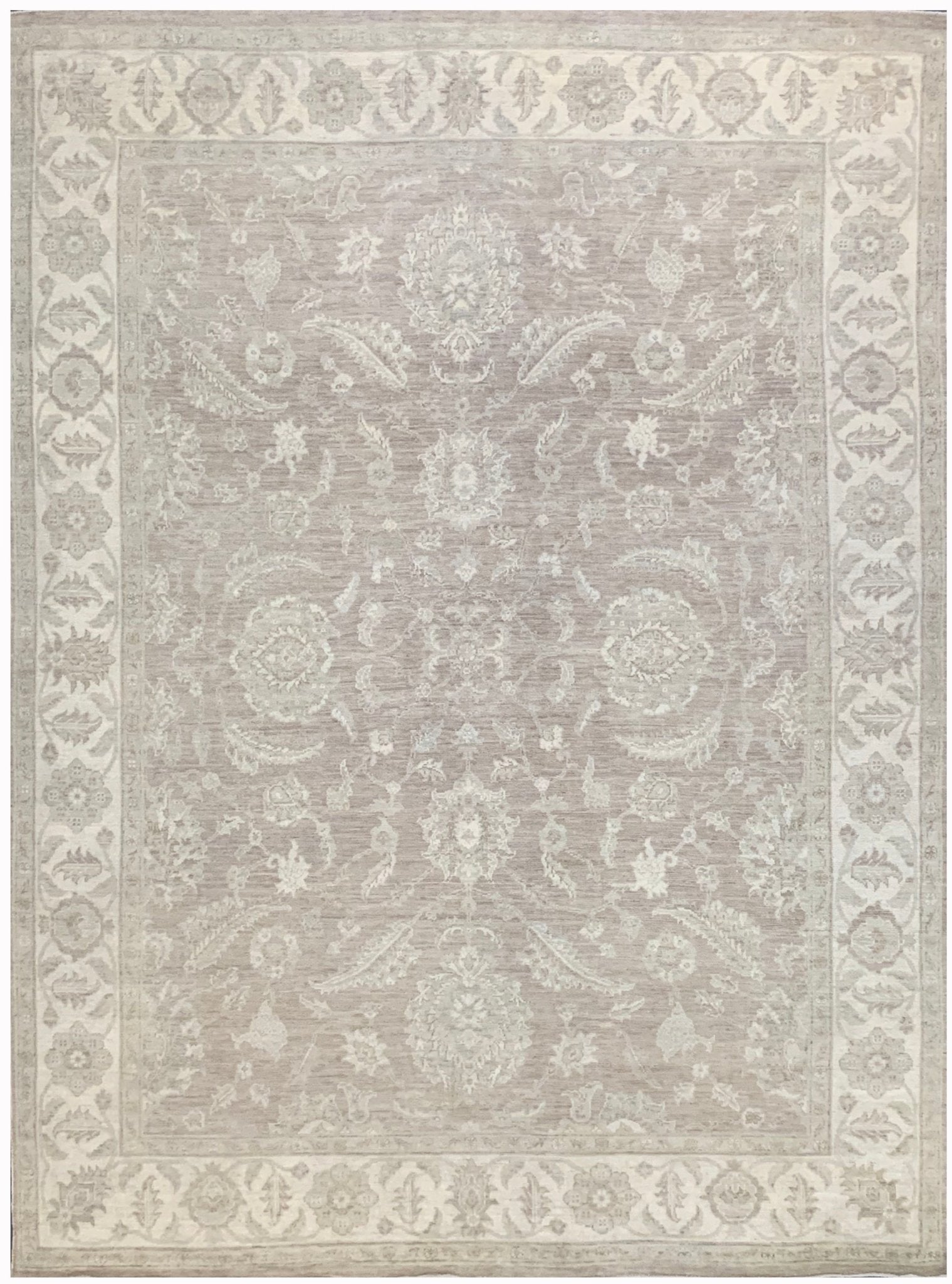Handmade Afghan Chobi Rug | Bamyan Collection | 350 x 265 cm | 11'5" x 8'7" - Najaf Rugs & Textile