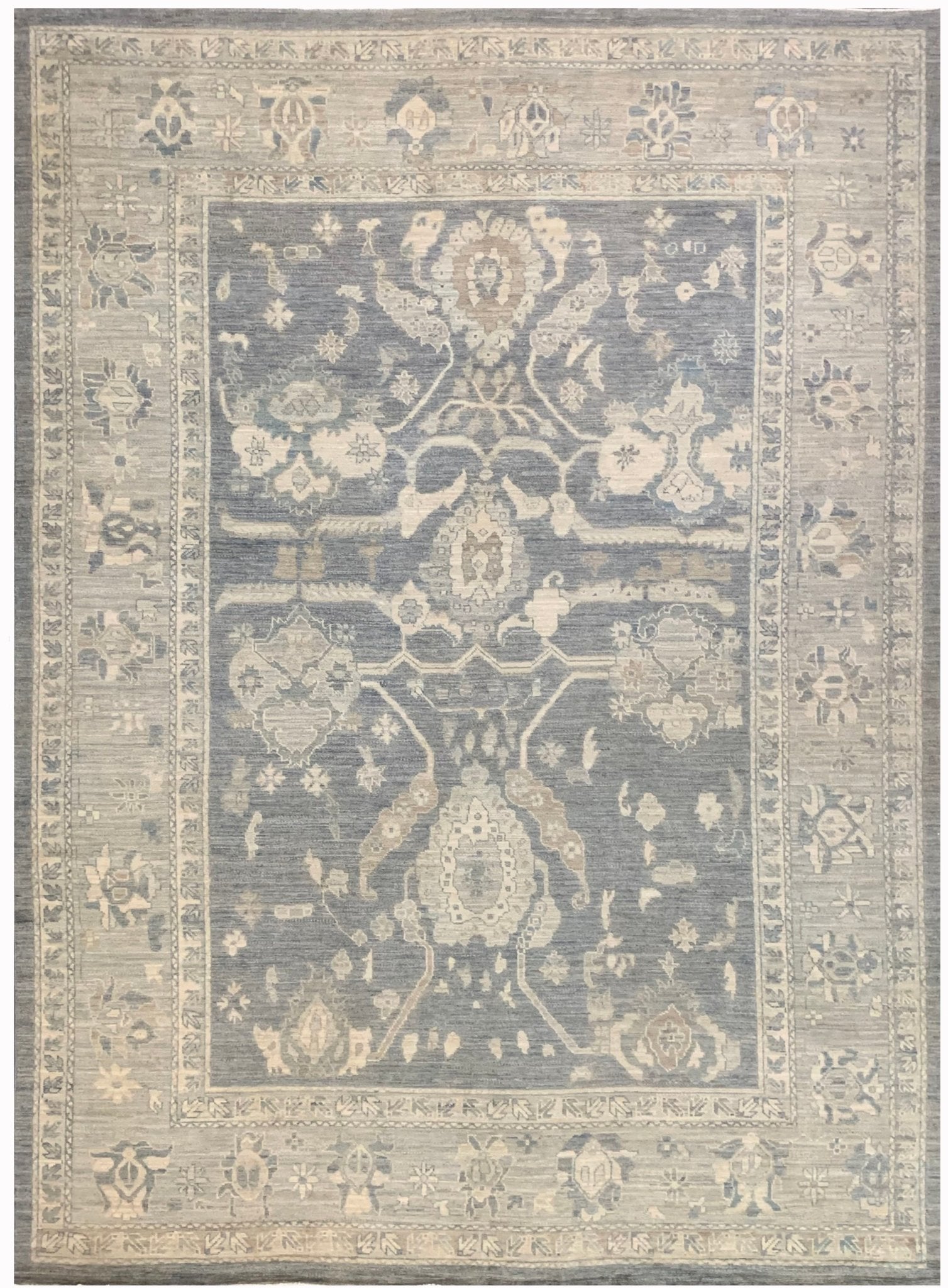 Handmade Afghan Chobi Rug | Bamyan Collection | 404 x 298 cm | 13'5" x 9'10" - Najaf Rugs & Textile