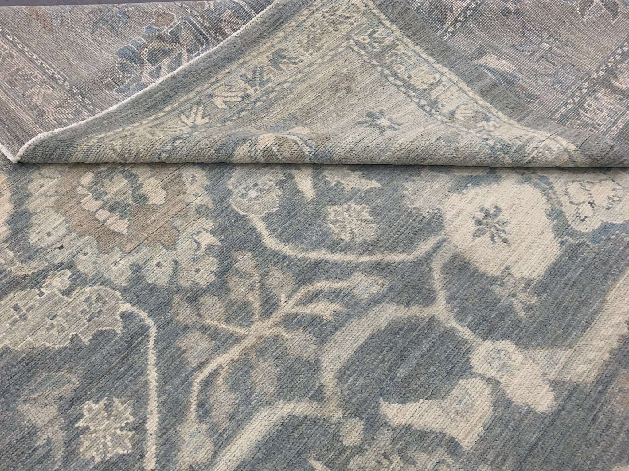 Handmade Afghan Chobi Rug | Bamyan Collection | 404 x 298 cm | 13'5" x 9'10" - Najaf Rugs & Textile