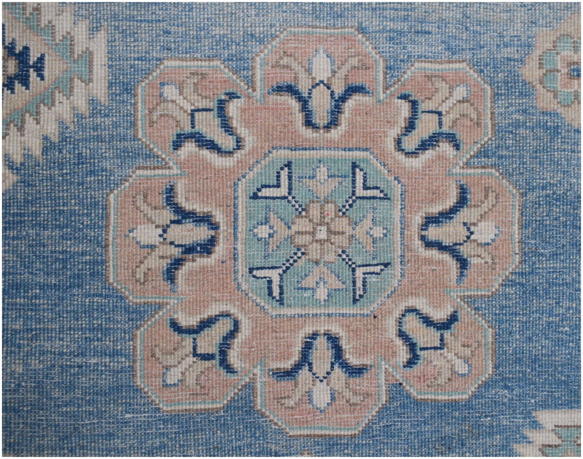 Handmade Afghan Kazakh Rug | 297 x 244 cm - Najaf Rugs & Textile