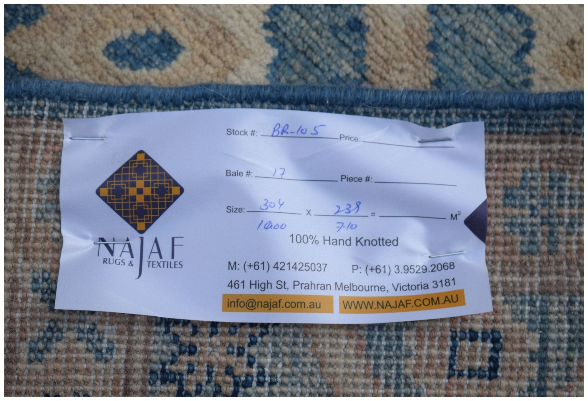 Handmade Afghan Kazakh Rug | 300 x 240 cm | 9'10" x 7'11" - Najaf Rugs & Textile