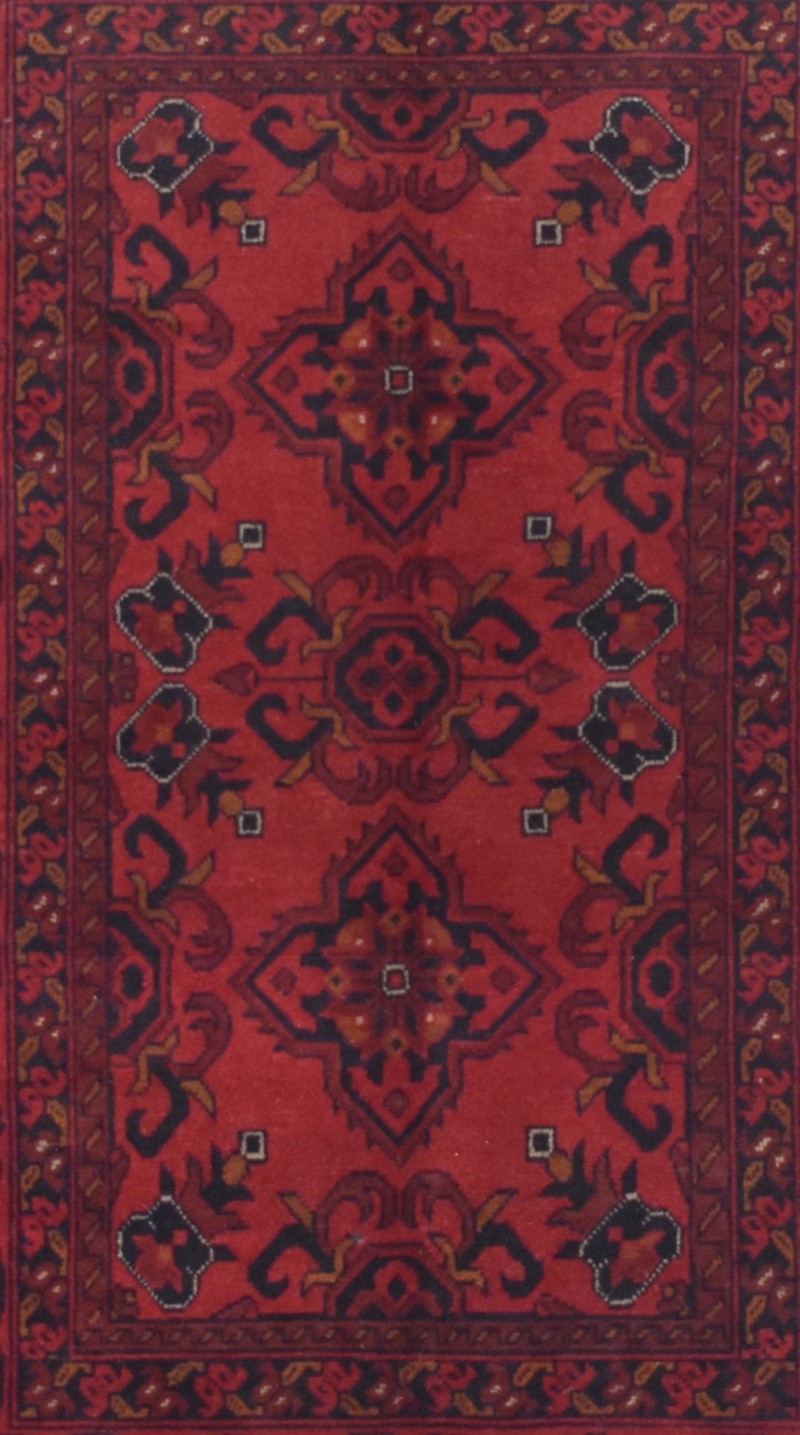 Handmade Afghan Khal Mohammadi Rug | 147 x 98 cm | 4'8" x 3'2" - Najaf Rugs & Textile